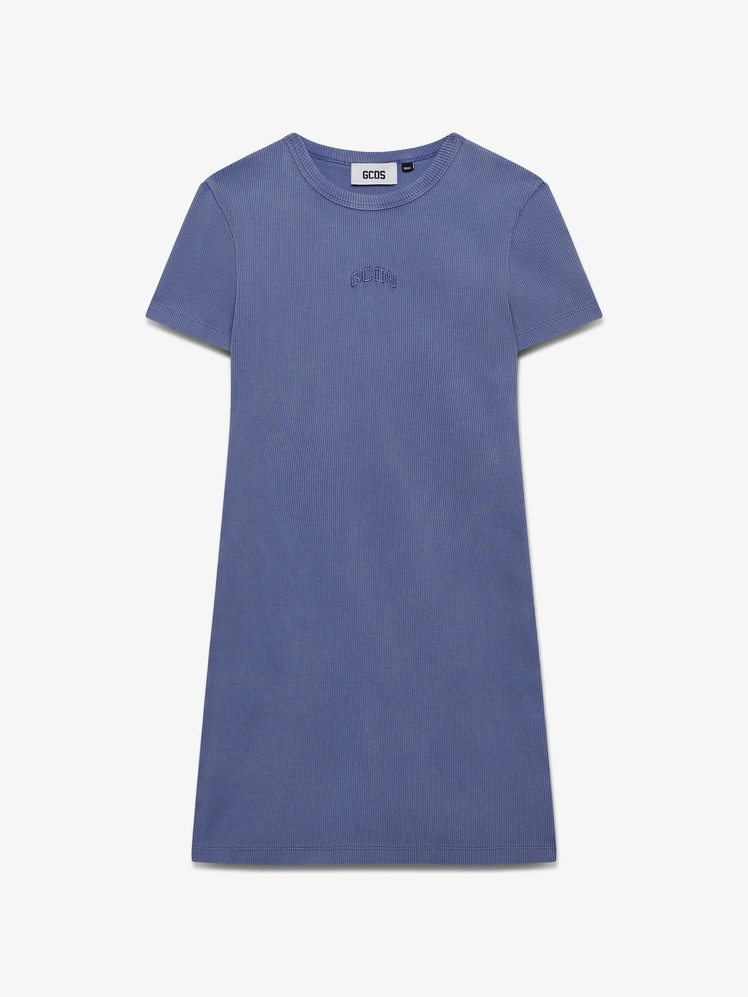 Abito mini stone washed con logo Lounge