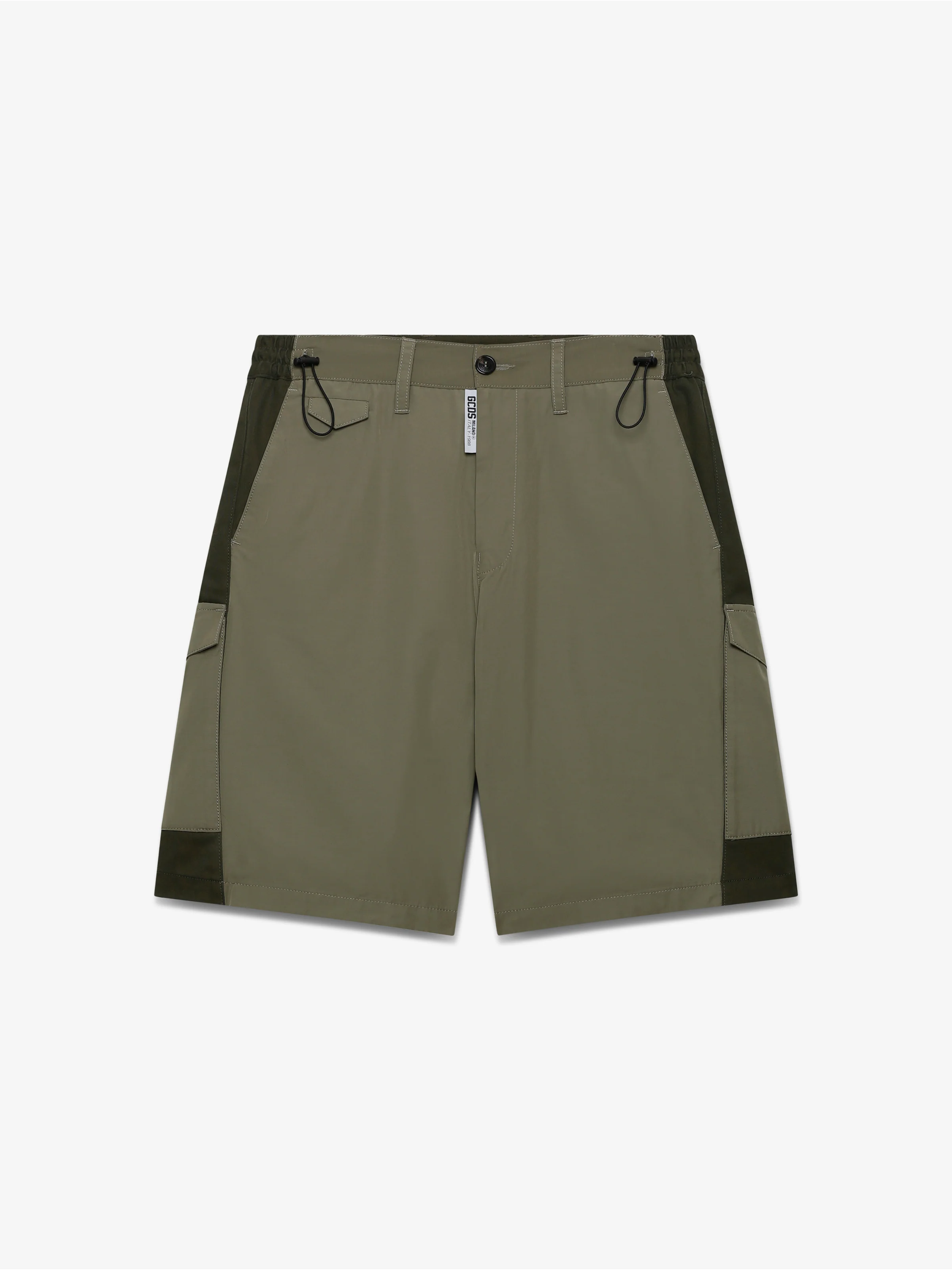 Bermuda in nylon con coulisse