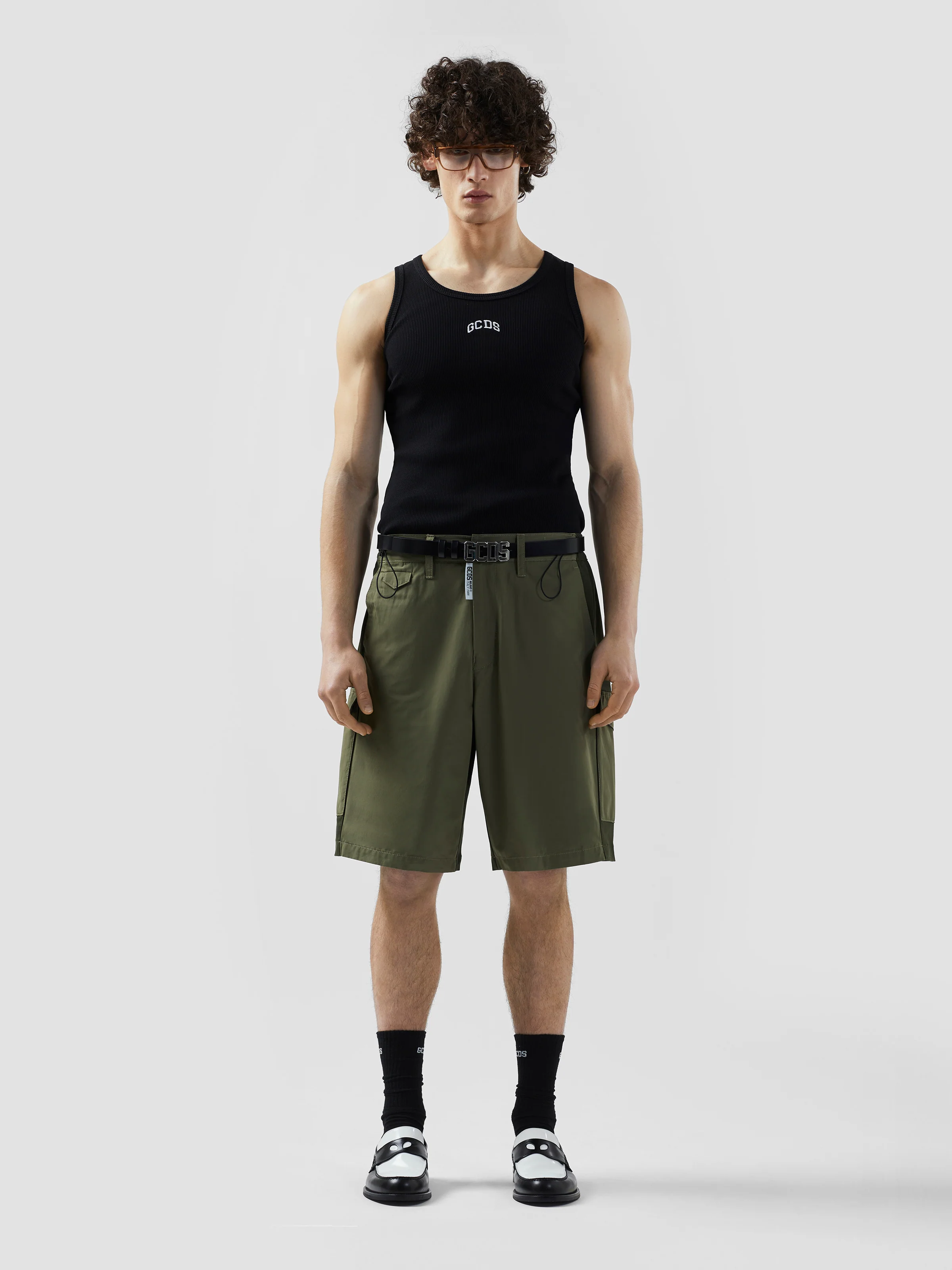 Bermuda in nylon con coulisse - Image 2