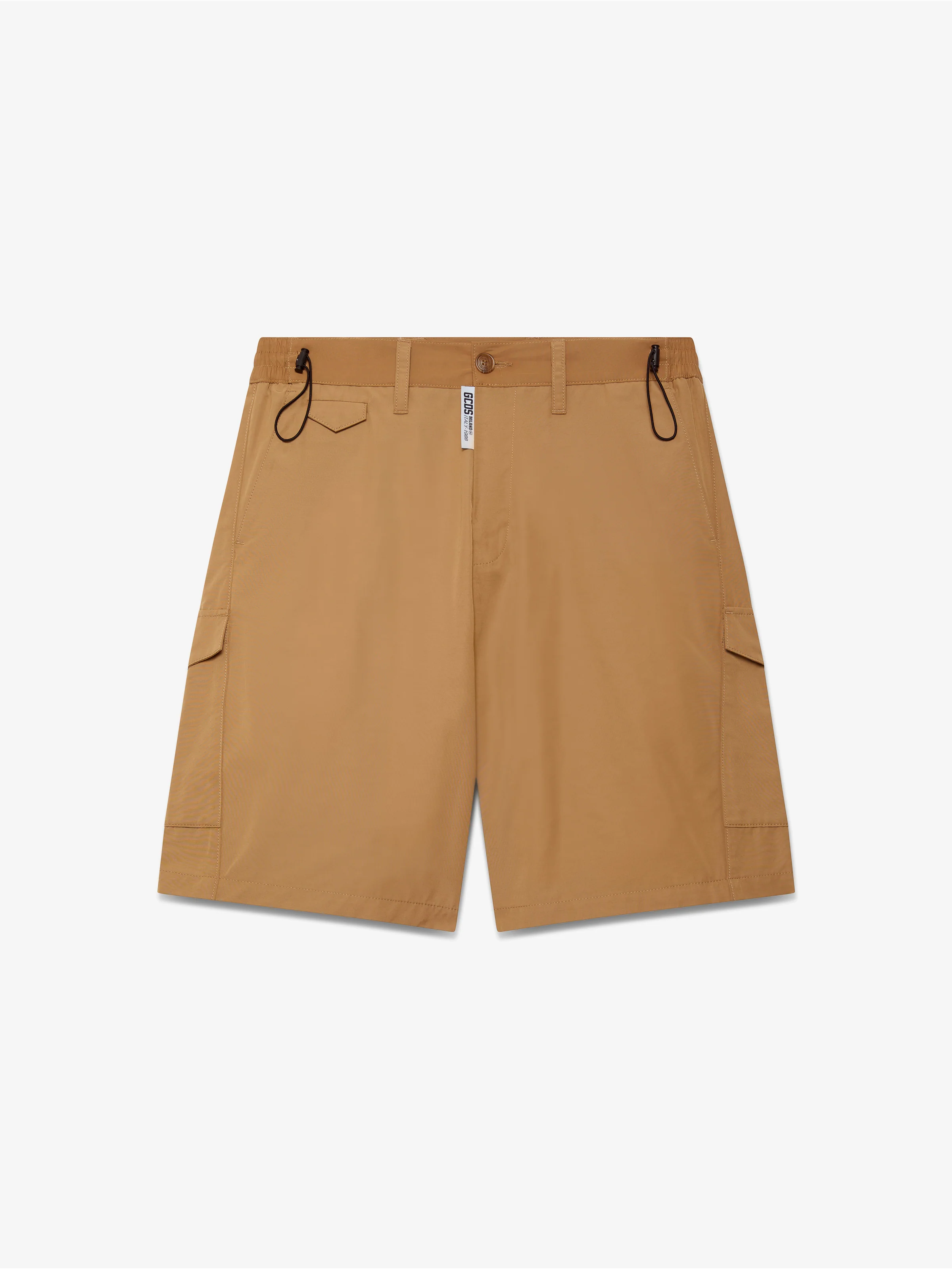 Bermuda in popeline con coulisse