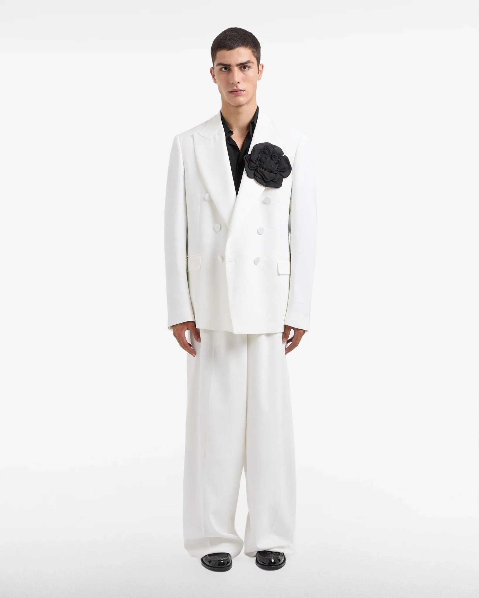 Blazer in satin - Image 2