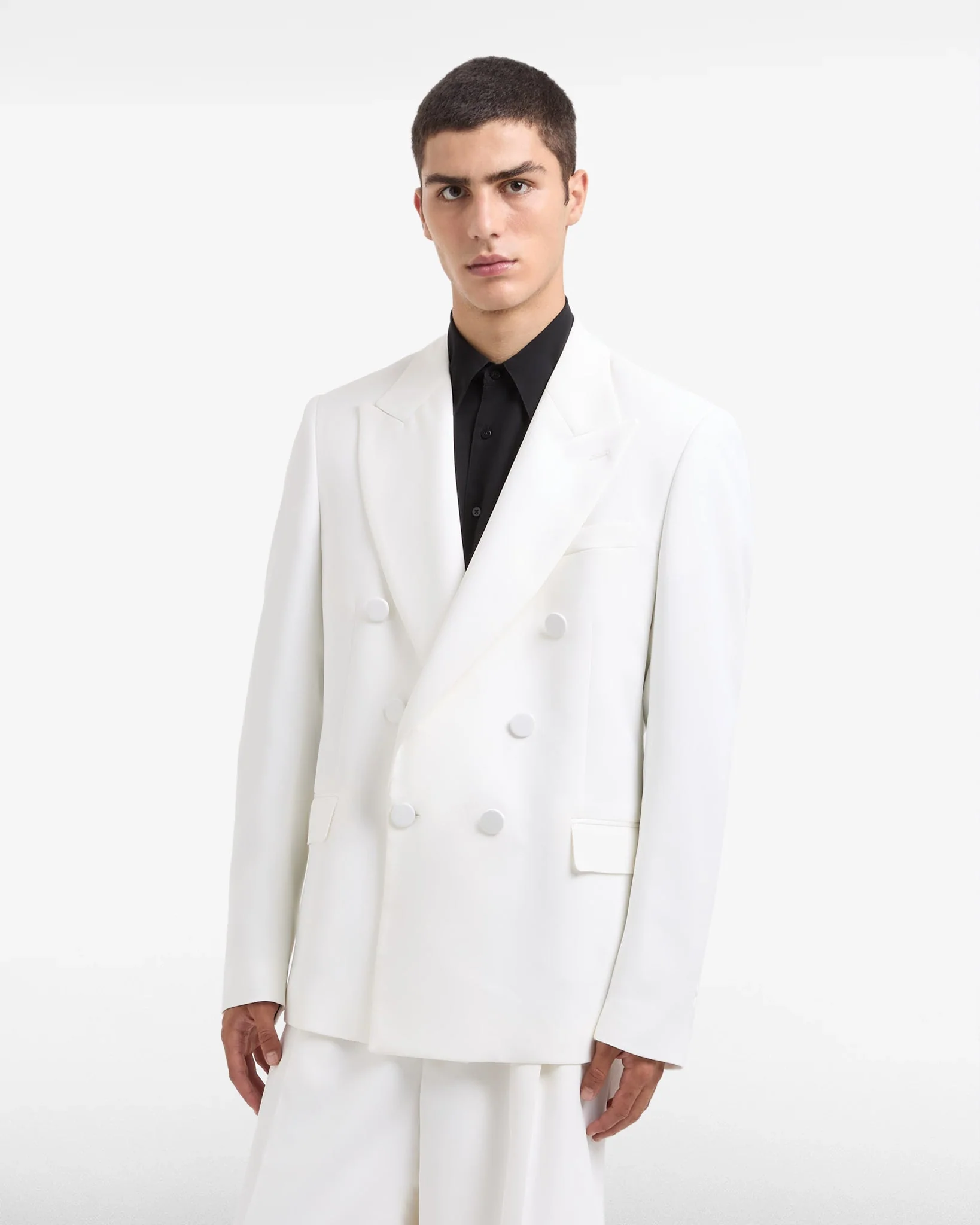 Blazer in satin - Image 3
