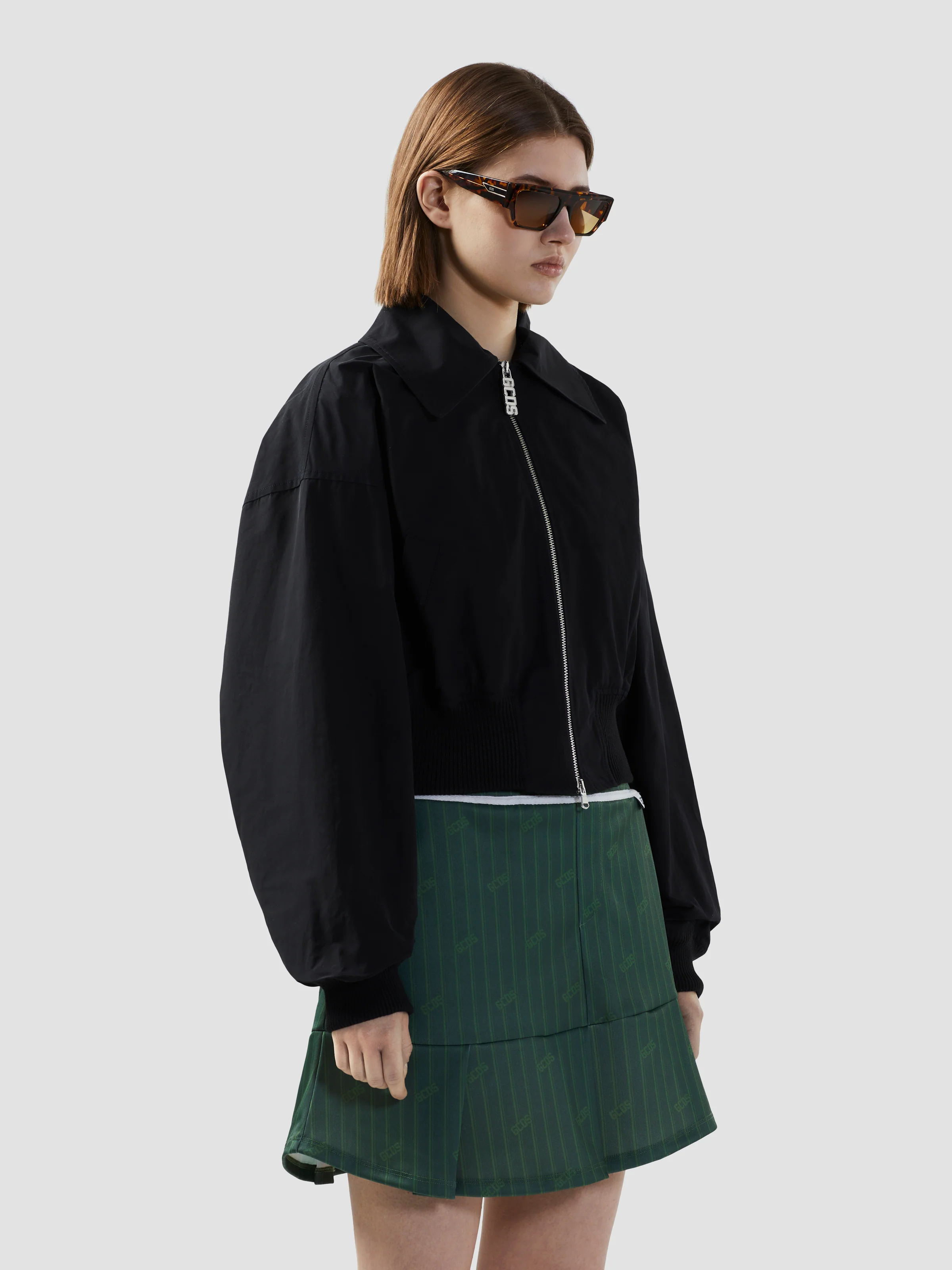 Bomber corto in nylon logo Lounge - Image 4