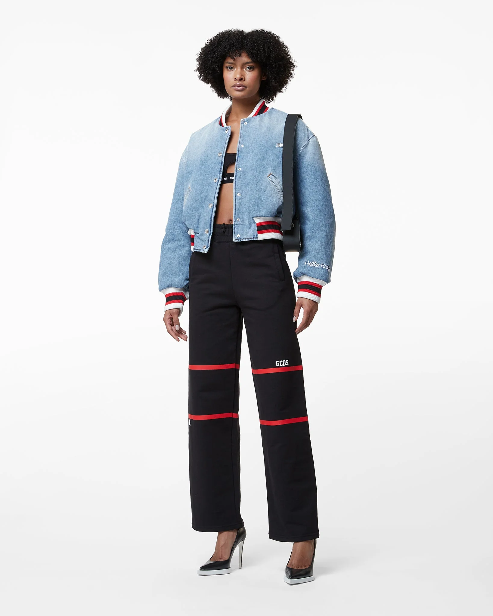 Bomber Hello Kitty In Denim - Image 2