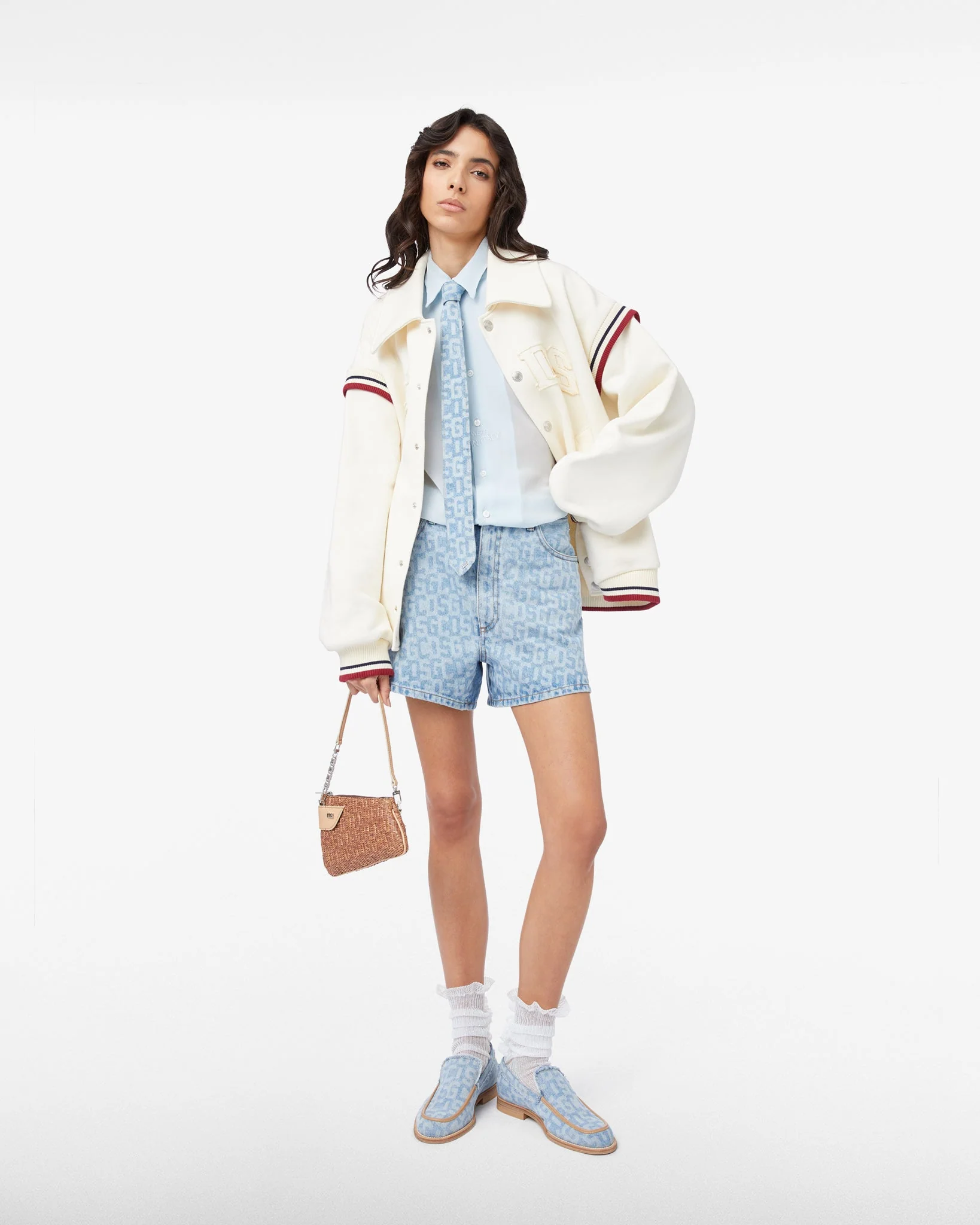 Bomber In Jersey Con Logo - Image 3