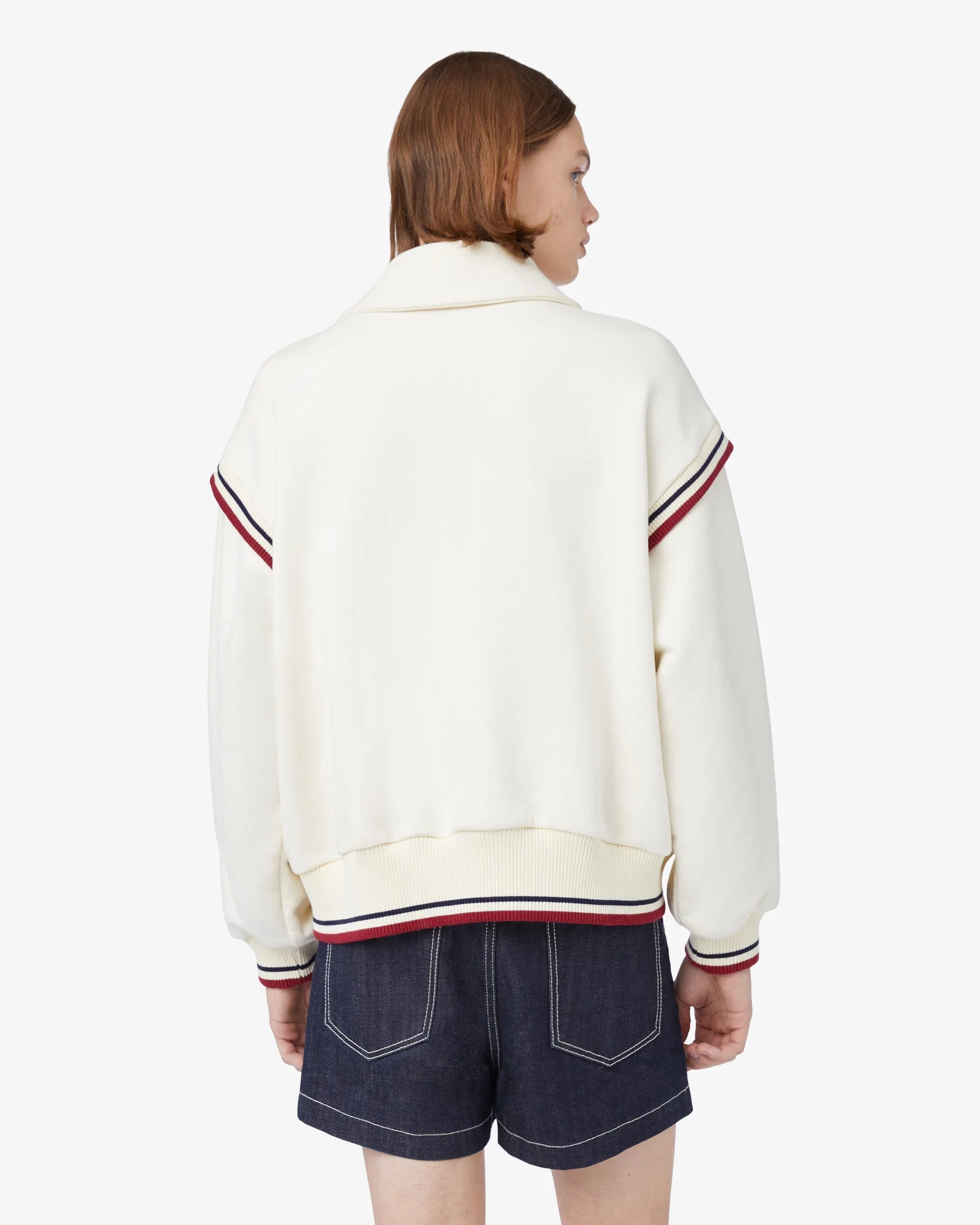 Bomber In Jersey Con Logo - Image 5