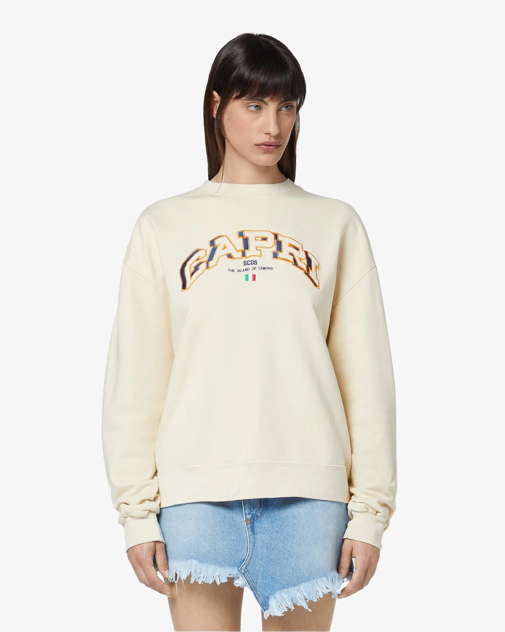 Capri Oversized Crewneck Sweatshirt - Image 2