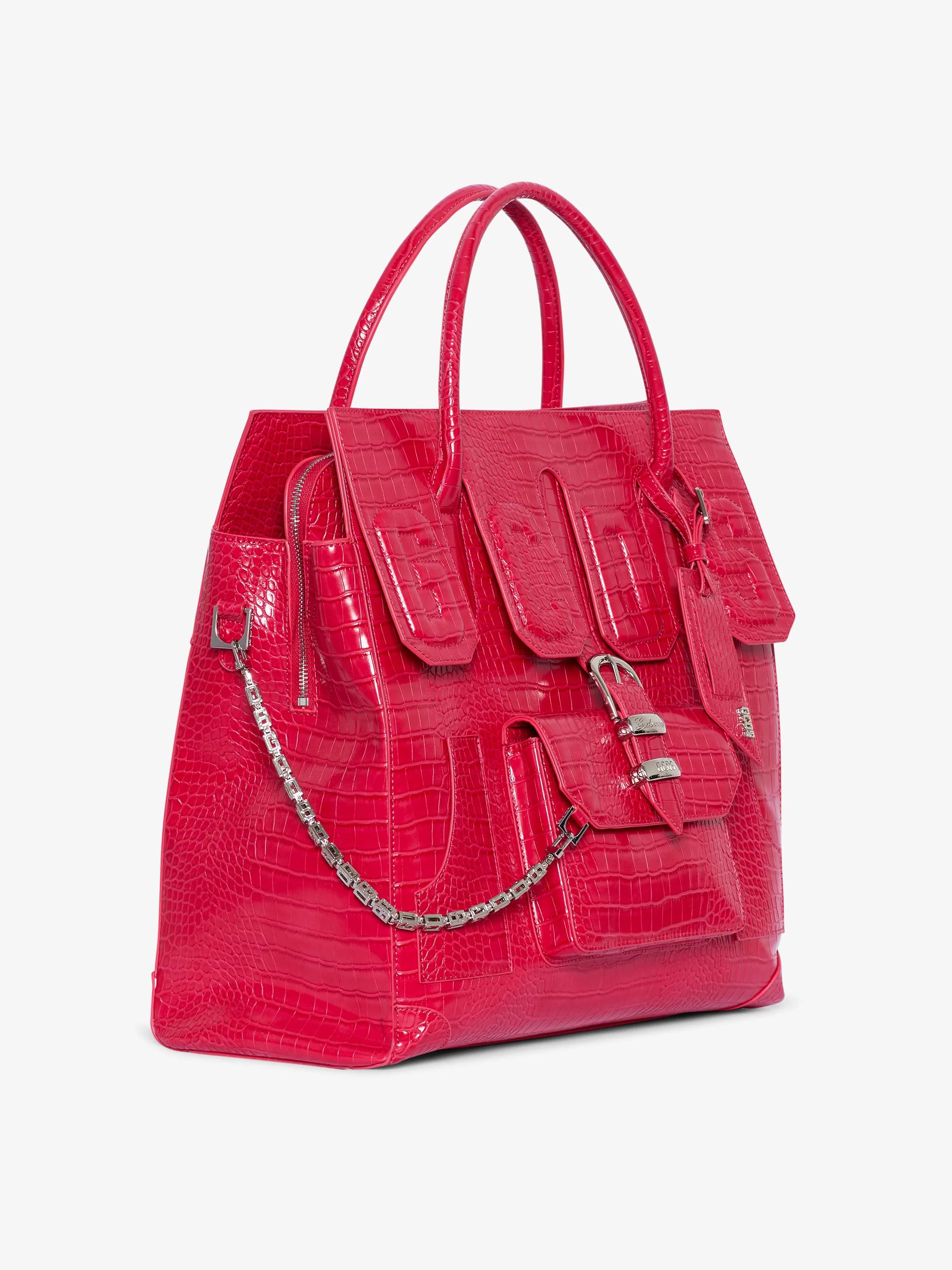 CROC GCDS MAN BAG ROSSA - Image 4