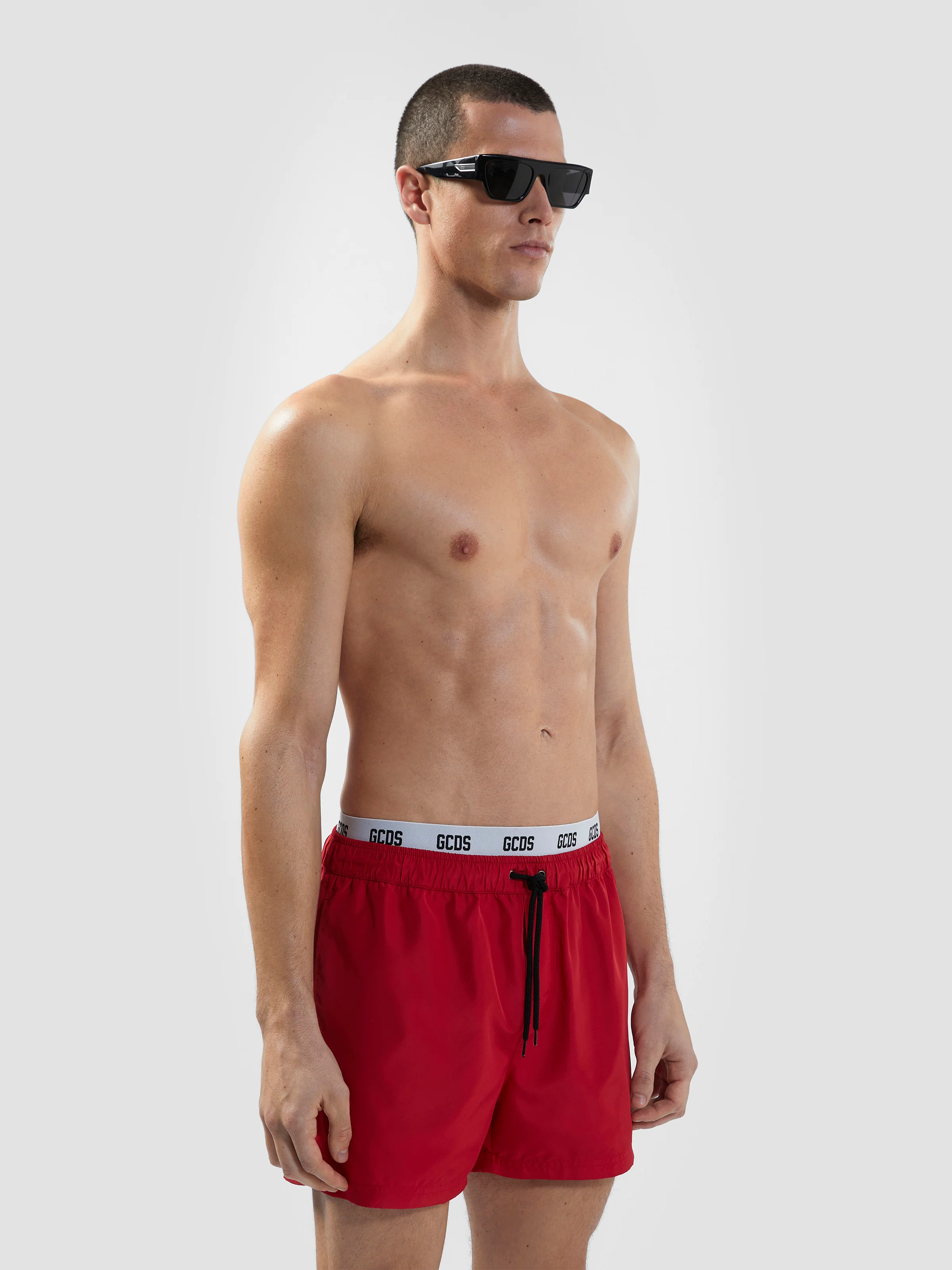 Costume da bagno con elastico logato - Image 3