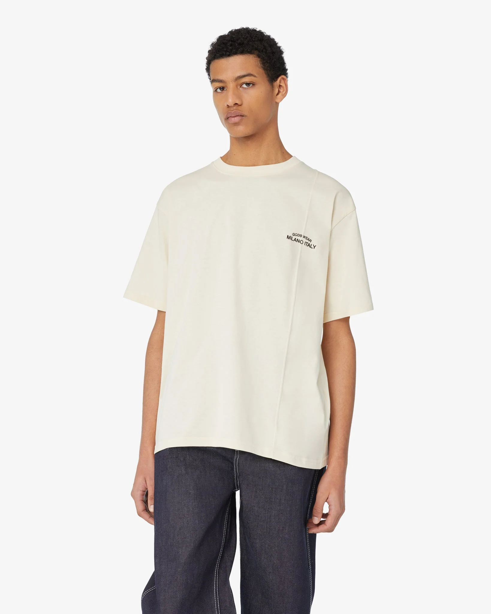 Embroidered Loose T-Shirt - Image 3