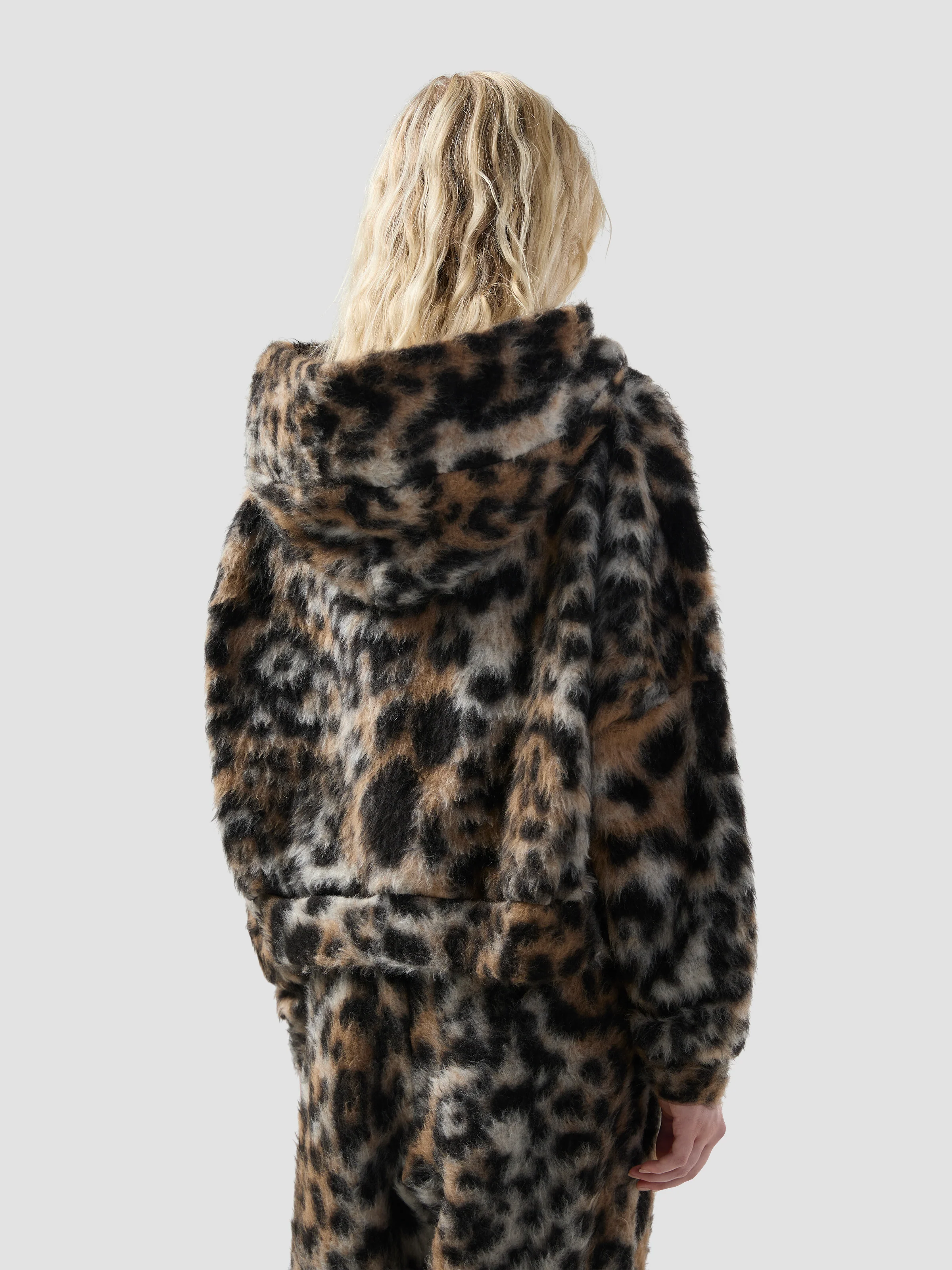 Felpa con cappuccio Animalier - Image 5