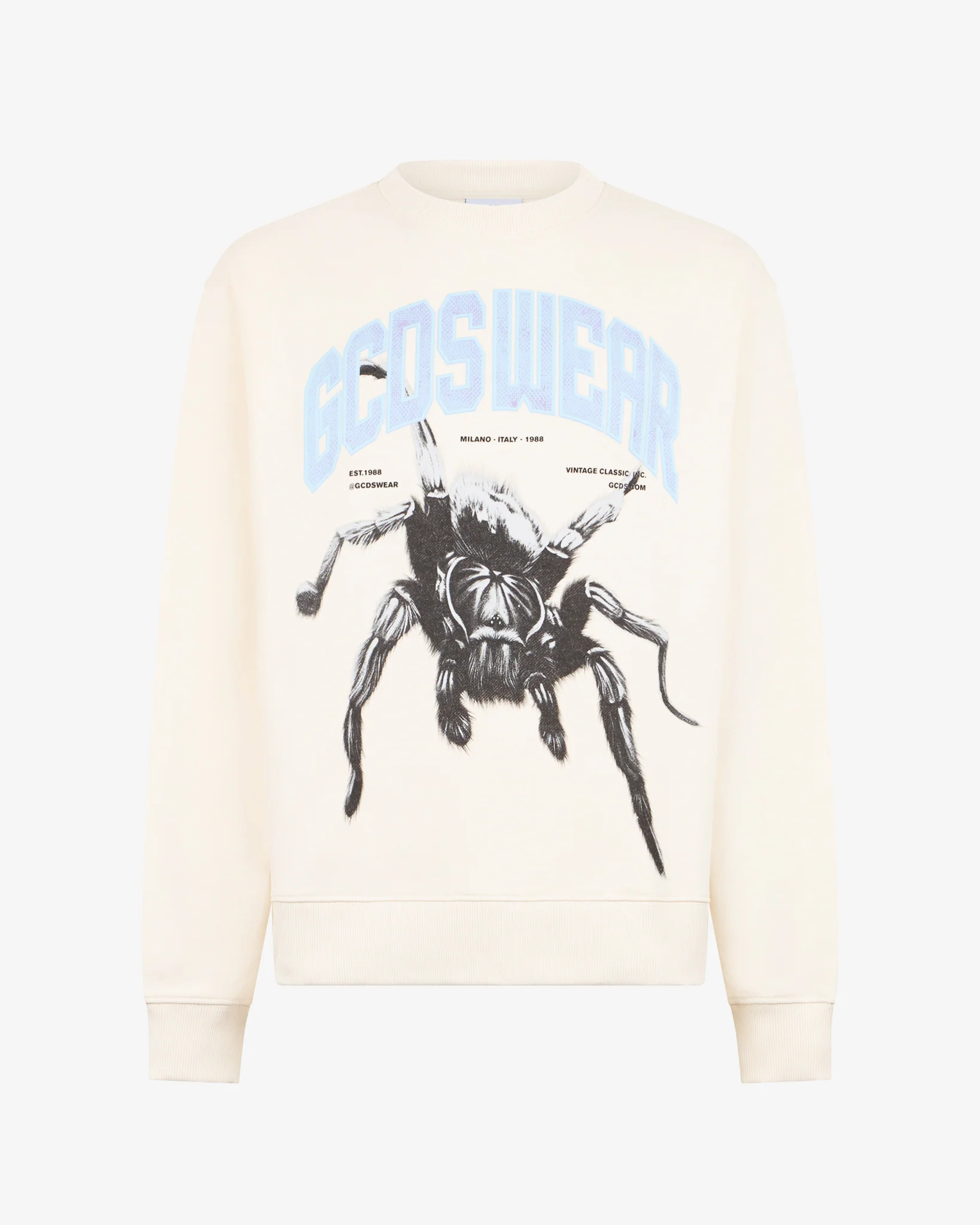 Felpa girocollo GCDSwear con ragno