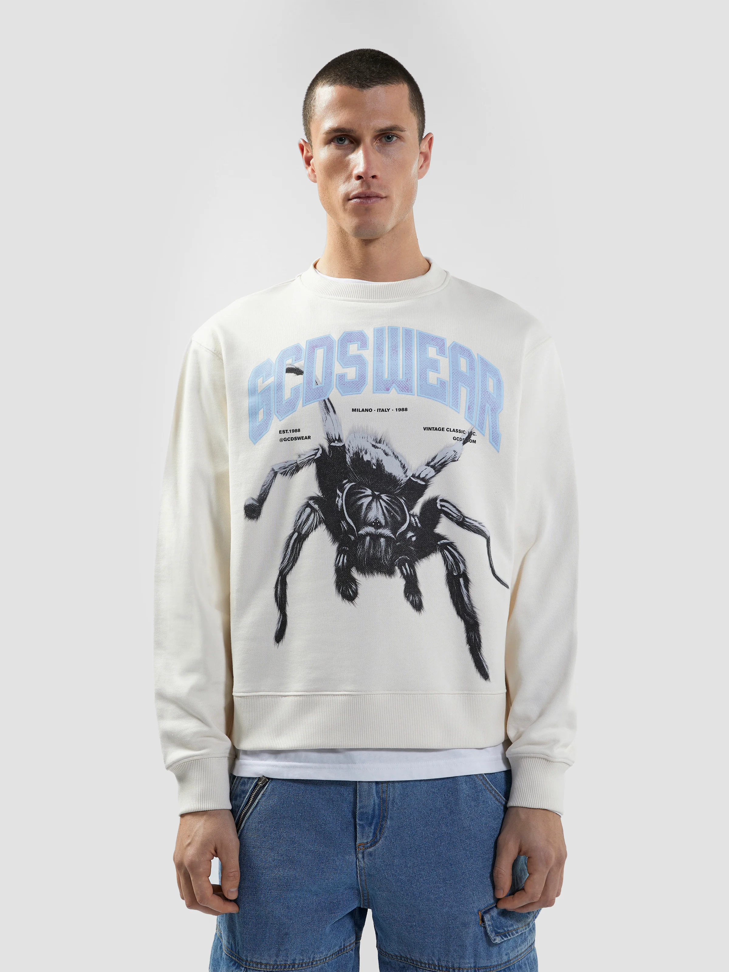 Felpa girocollo GCDSwear con ragno - Image 3
