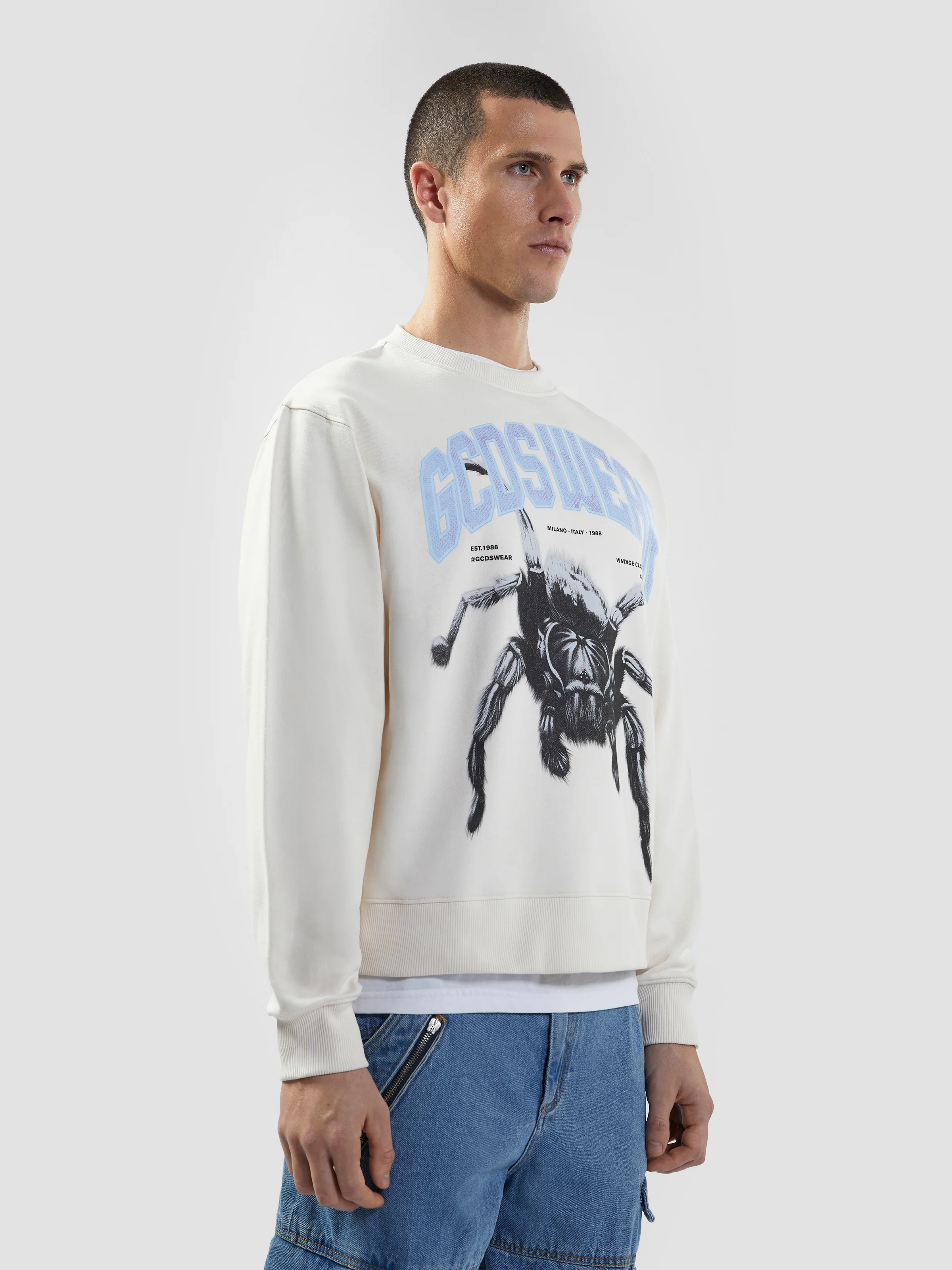 Felpa girocollo GCDSwear con ragno - Image 4