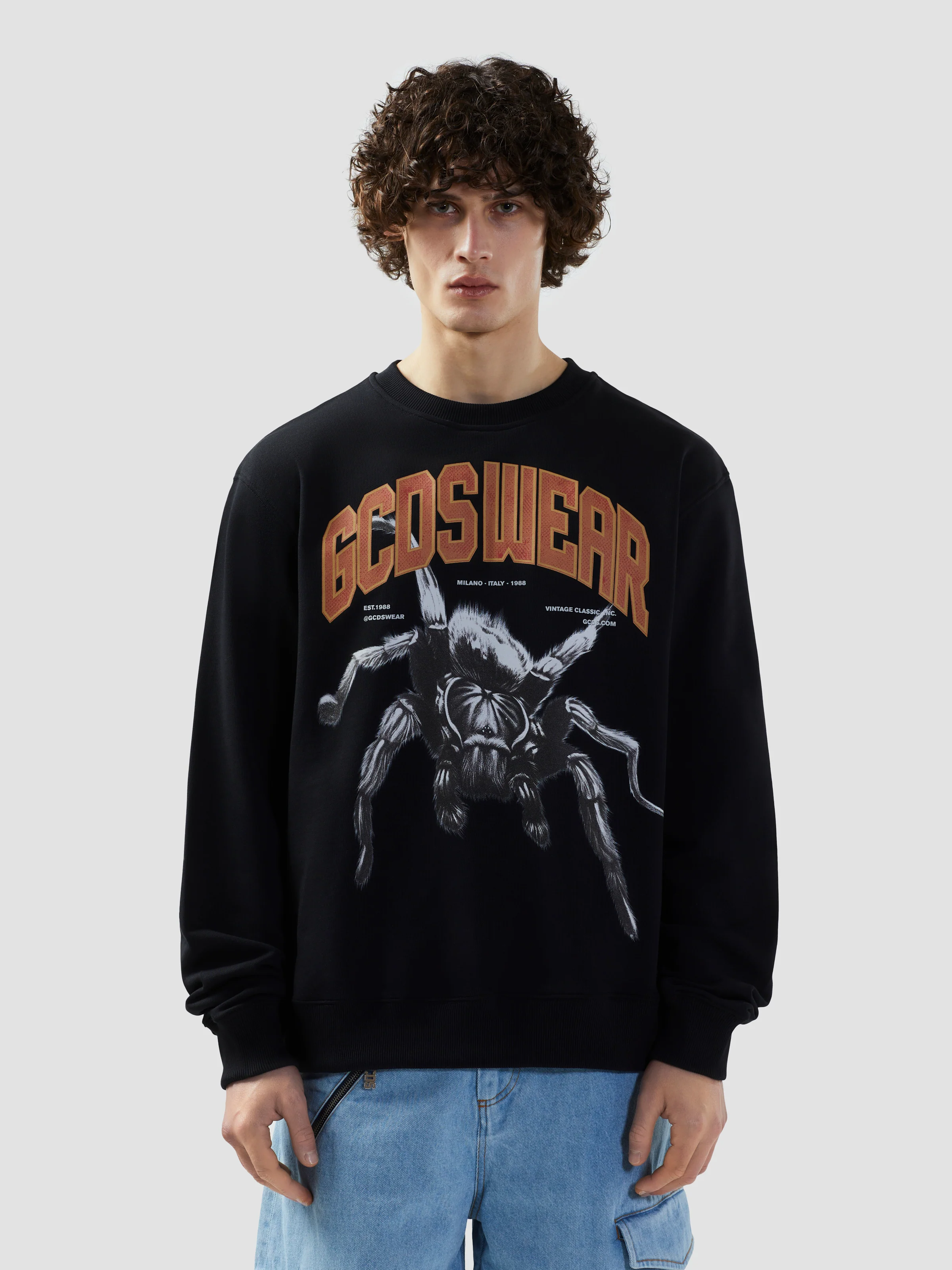 Felpa girocollo GCDSwear con ragno - Image 3