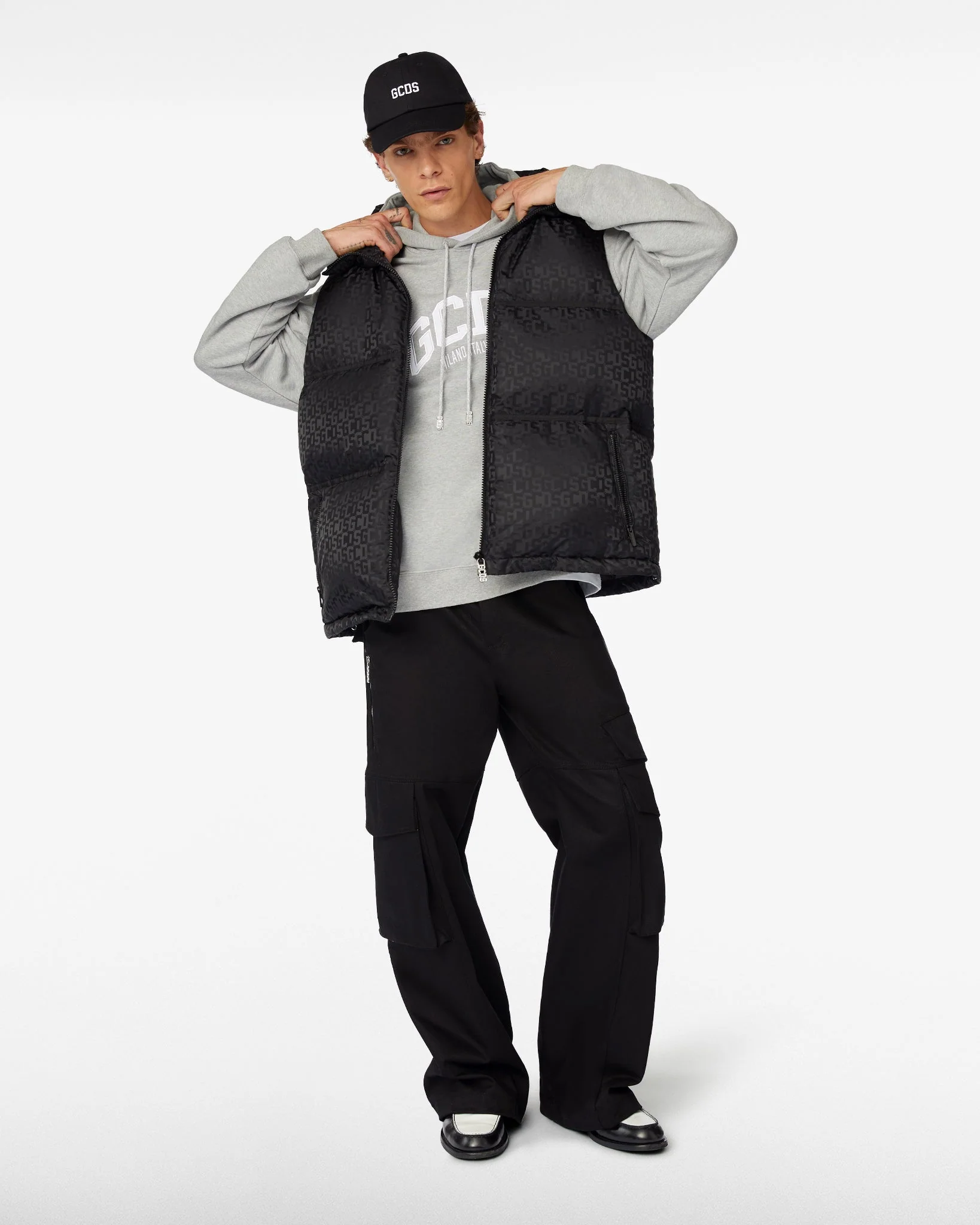 Gcds Monogram Puffy Vest - Image 2