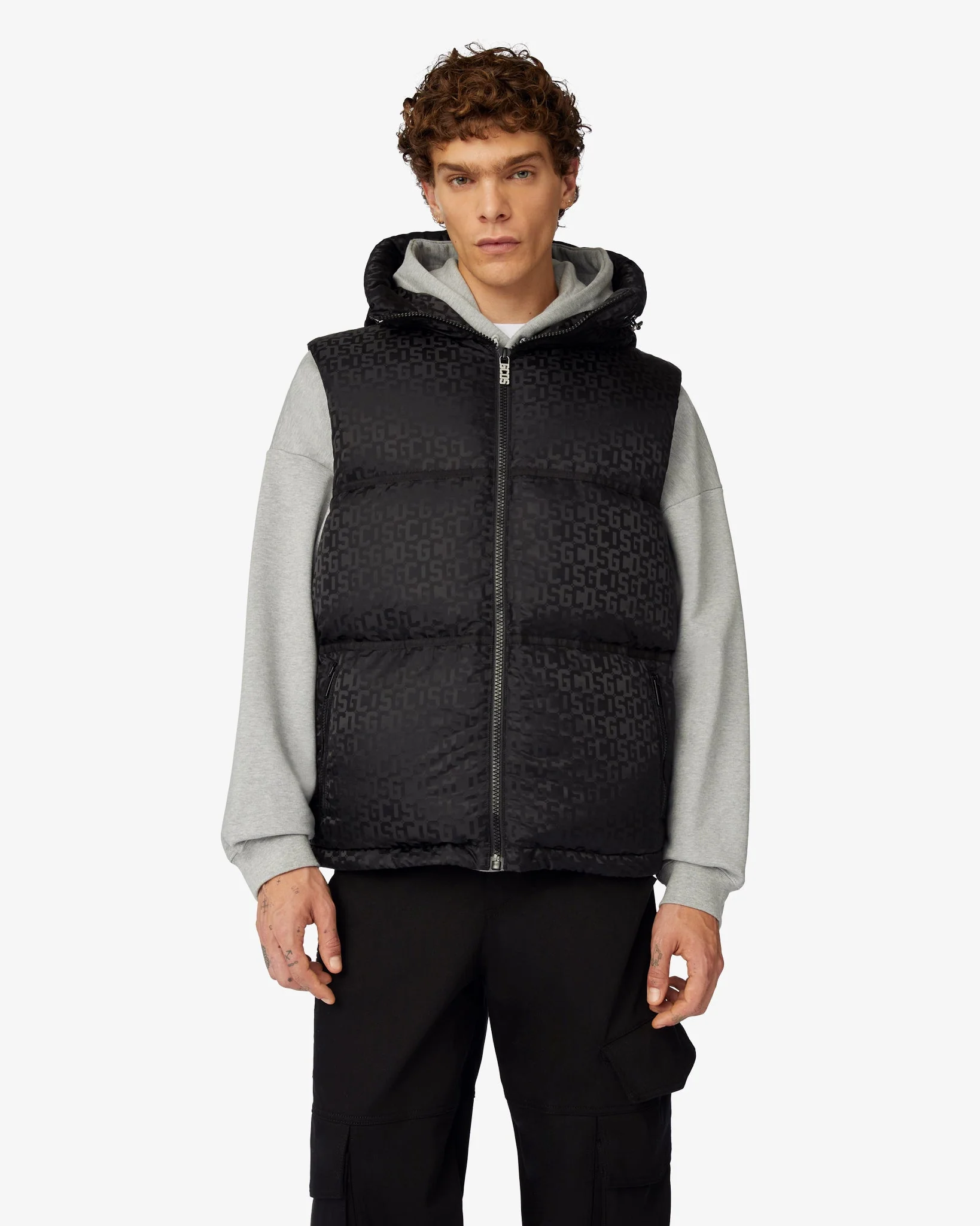 Gcds Monogram Puffy Vest - Image 3