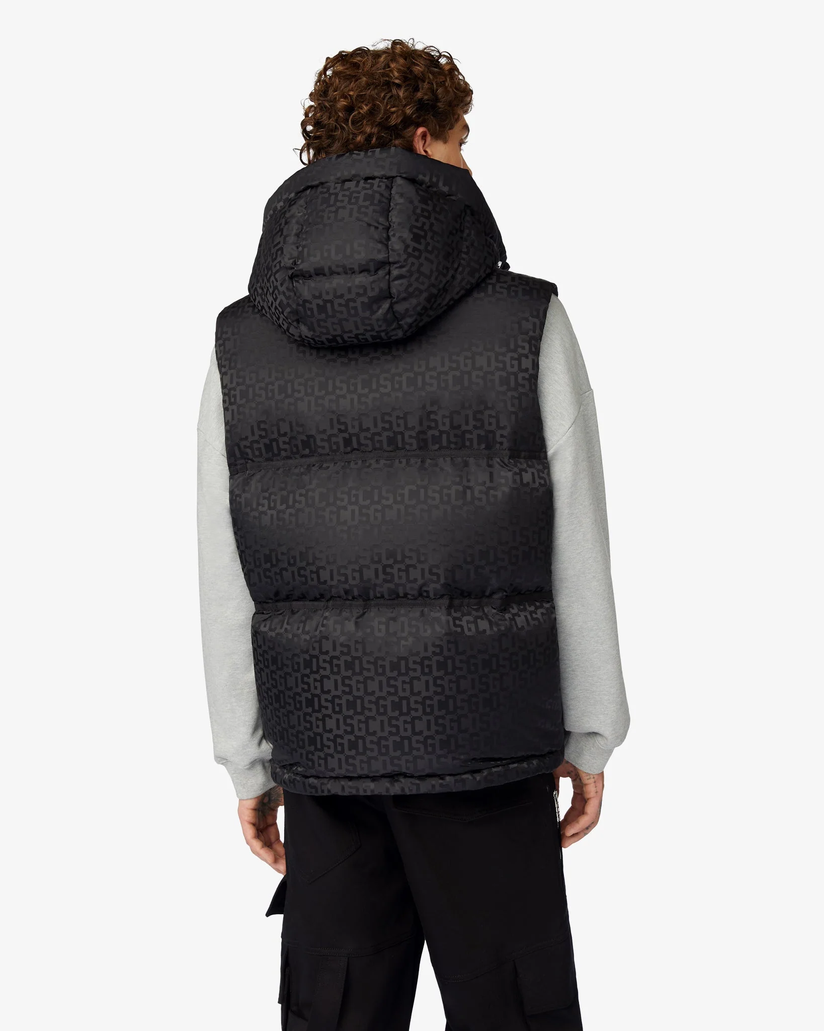 Gcds Monogram Puffy Vest - Image 4