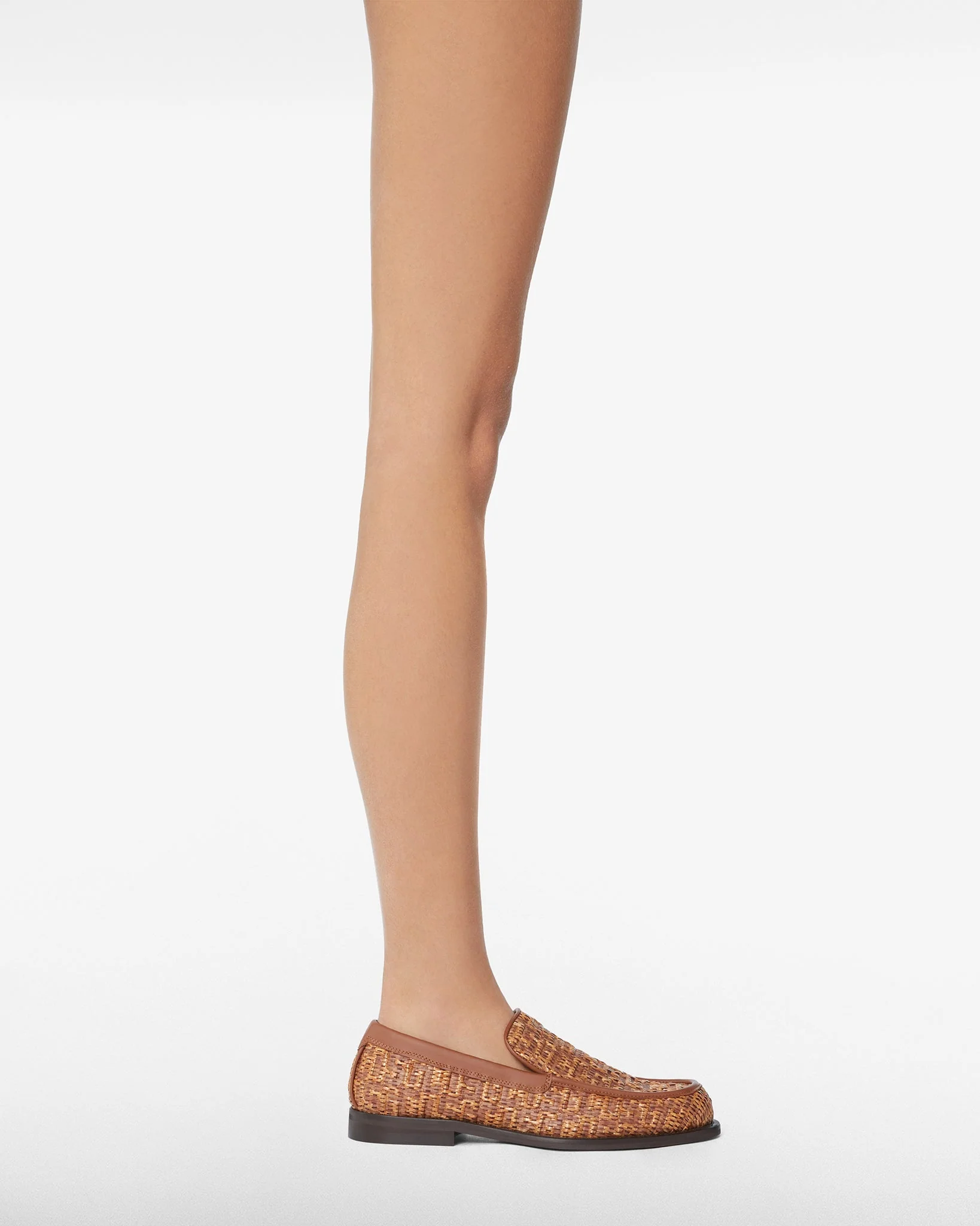 Gcds Monogram Rafia Loafers - Image 3