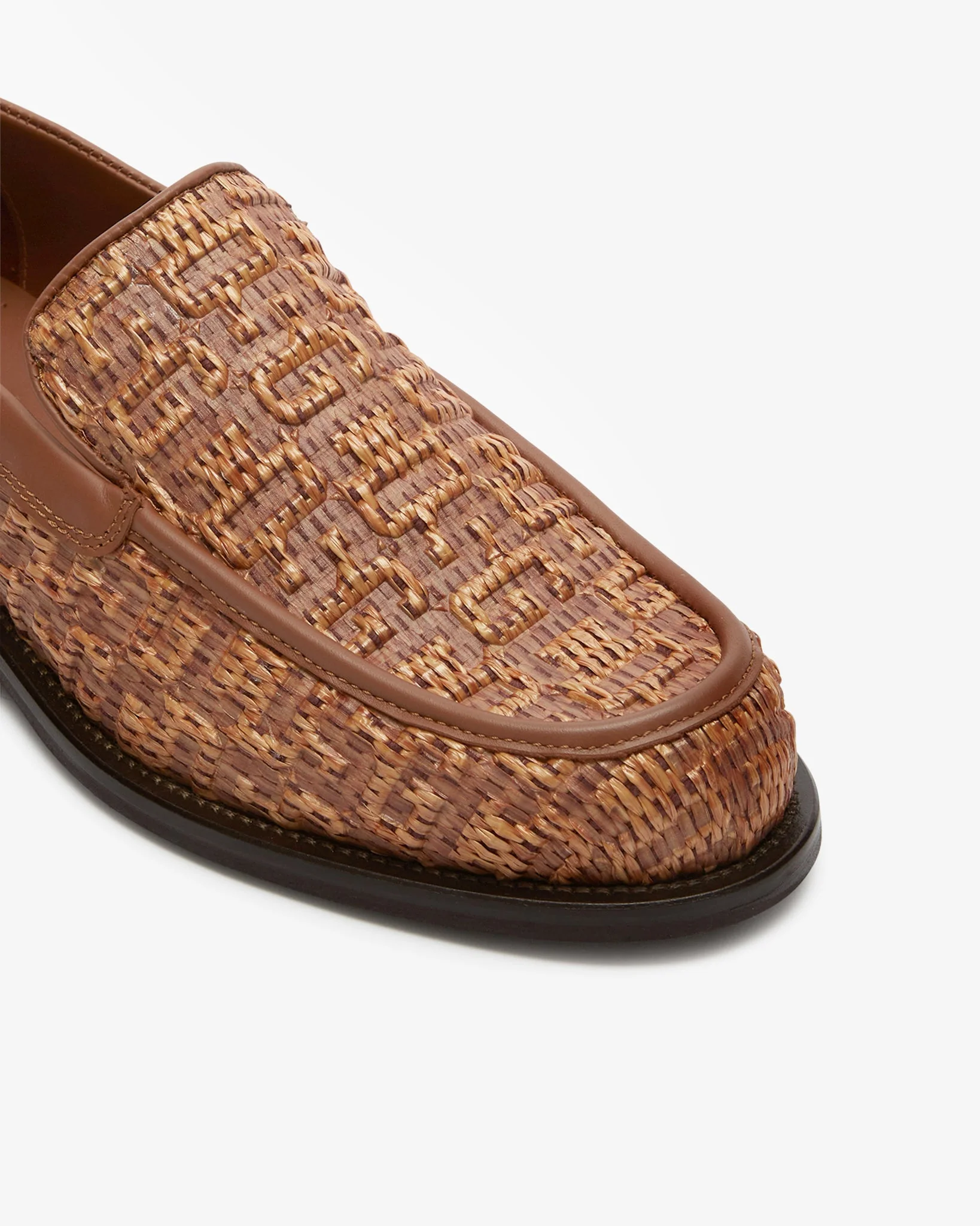 Gcds Monogram Rafia Loafers - Image 5