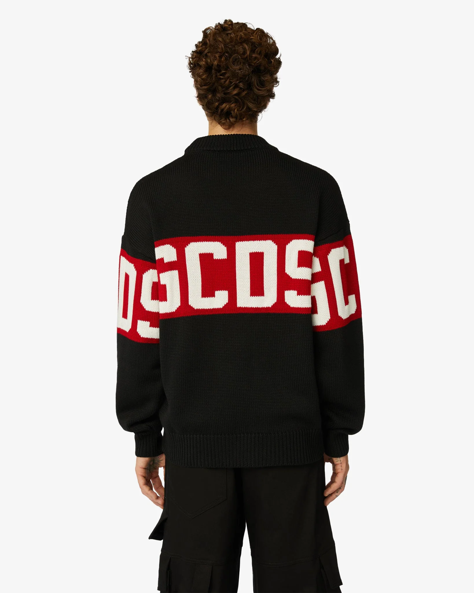 Gcds wool logo Band Sweater - Image 4