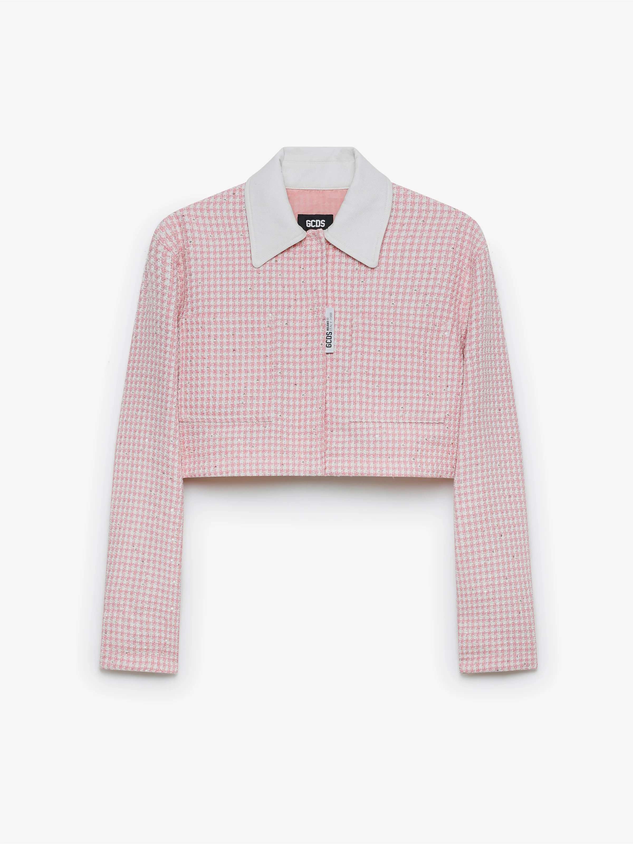 Giacca corta in tweed