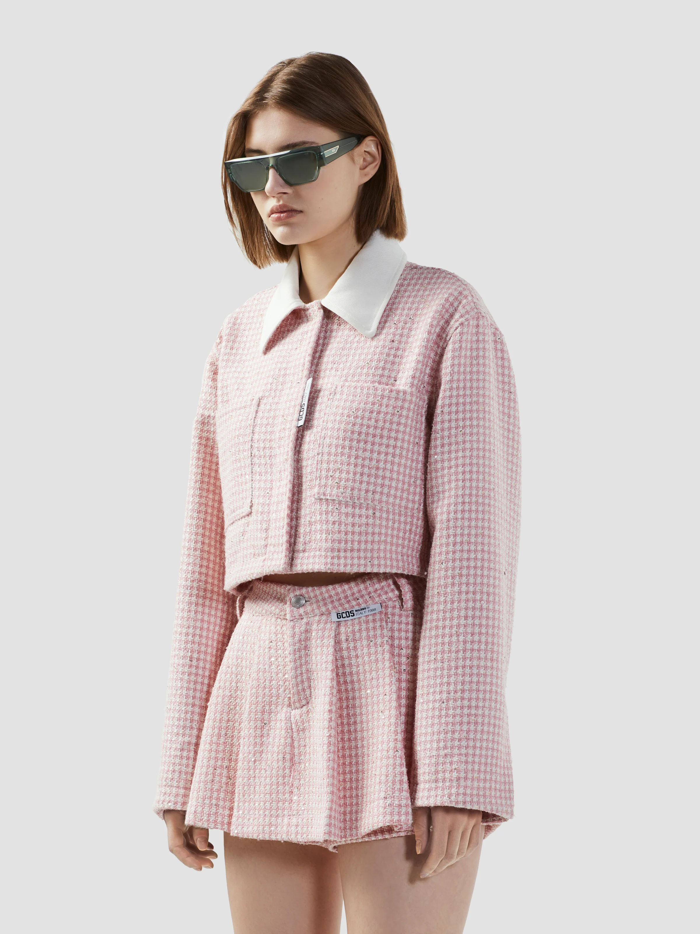 Giacca corta in tweed - Image 4