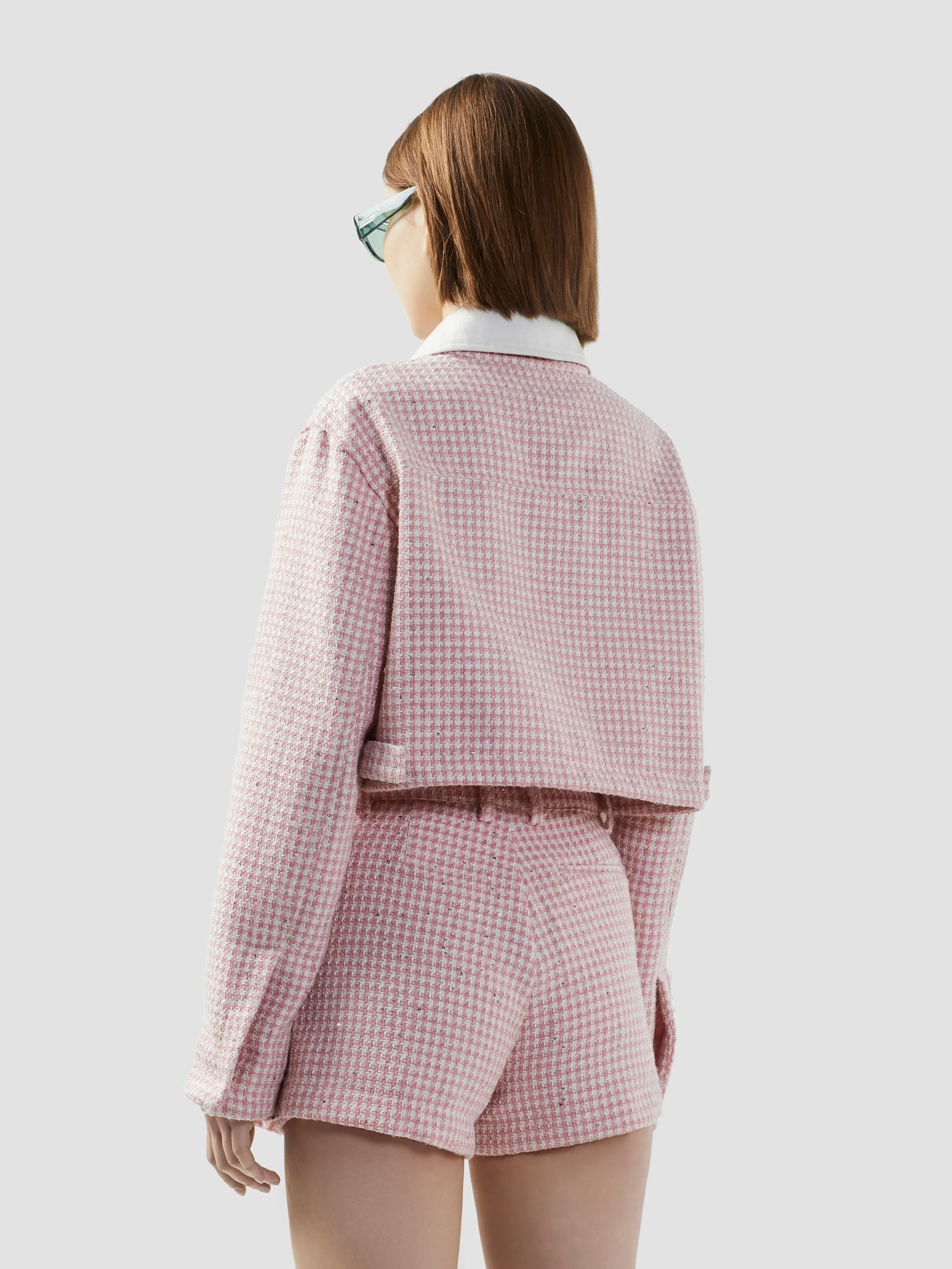 Giacca corta in tweed - Image 5