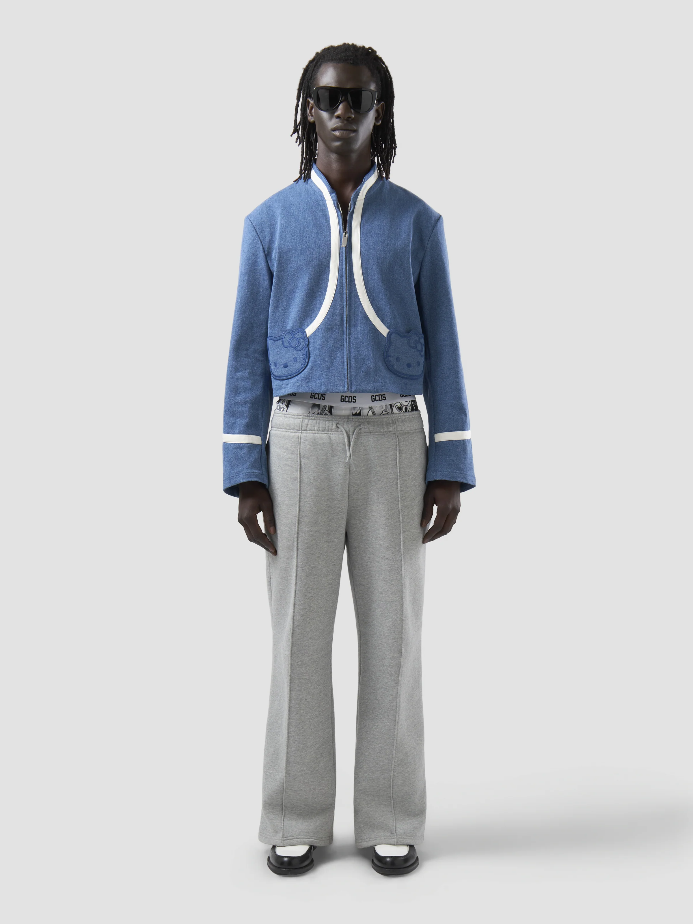 Giacca Hello Kitty in denim stretch - Image 2
