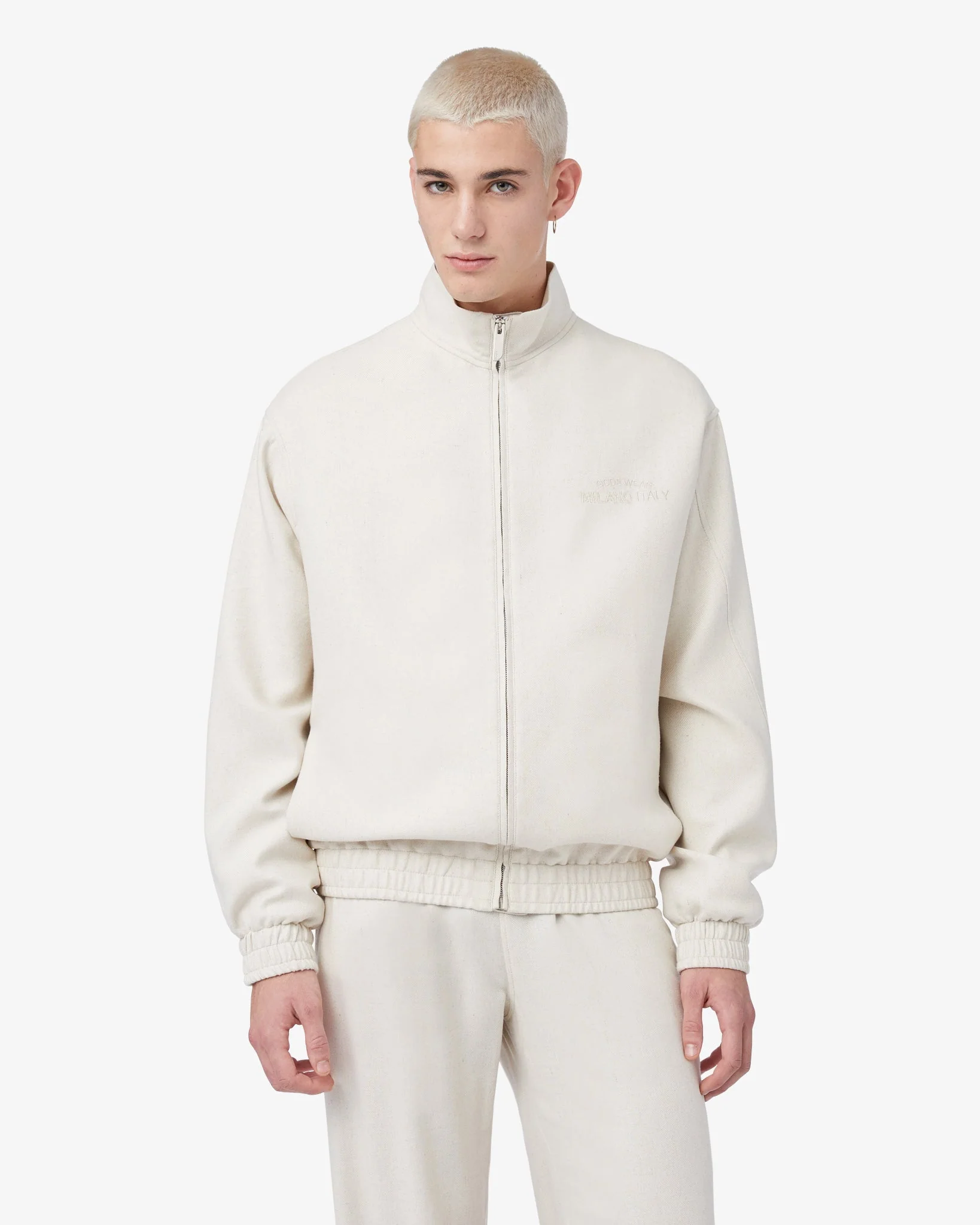 Linen Blend Logo Tracktop - Image 2