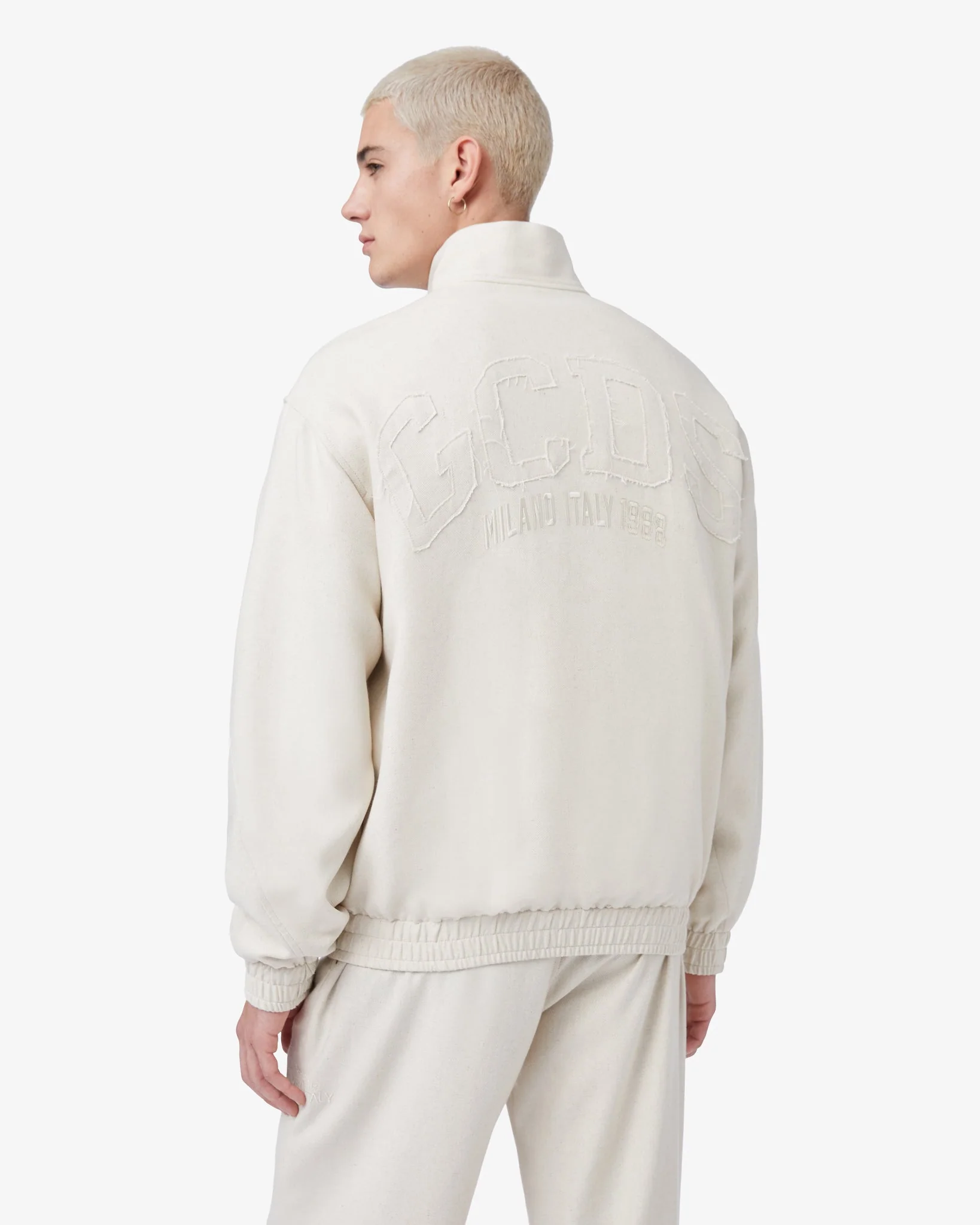 Linen Blend Logo Tracktop - Image 3