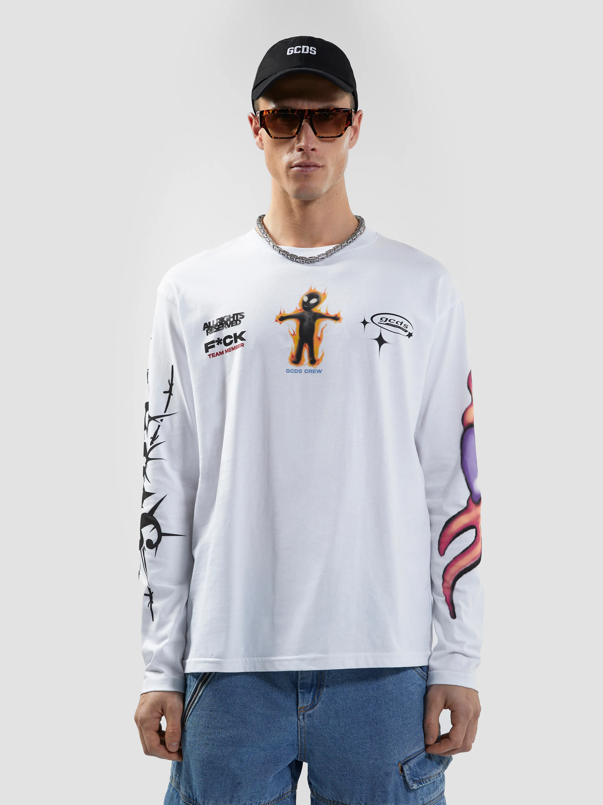Maglia a maniche lunghe con grafiche - Image 3