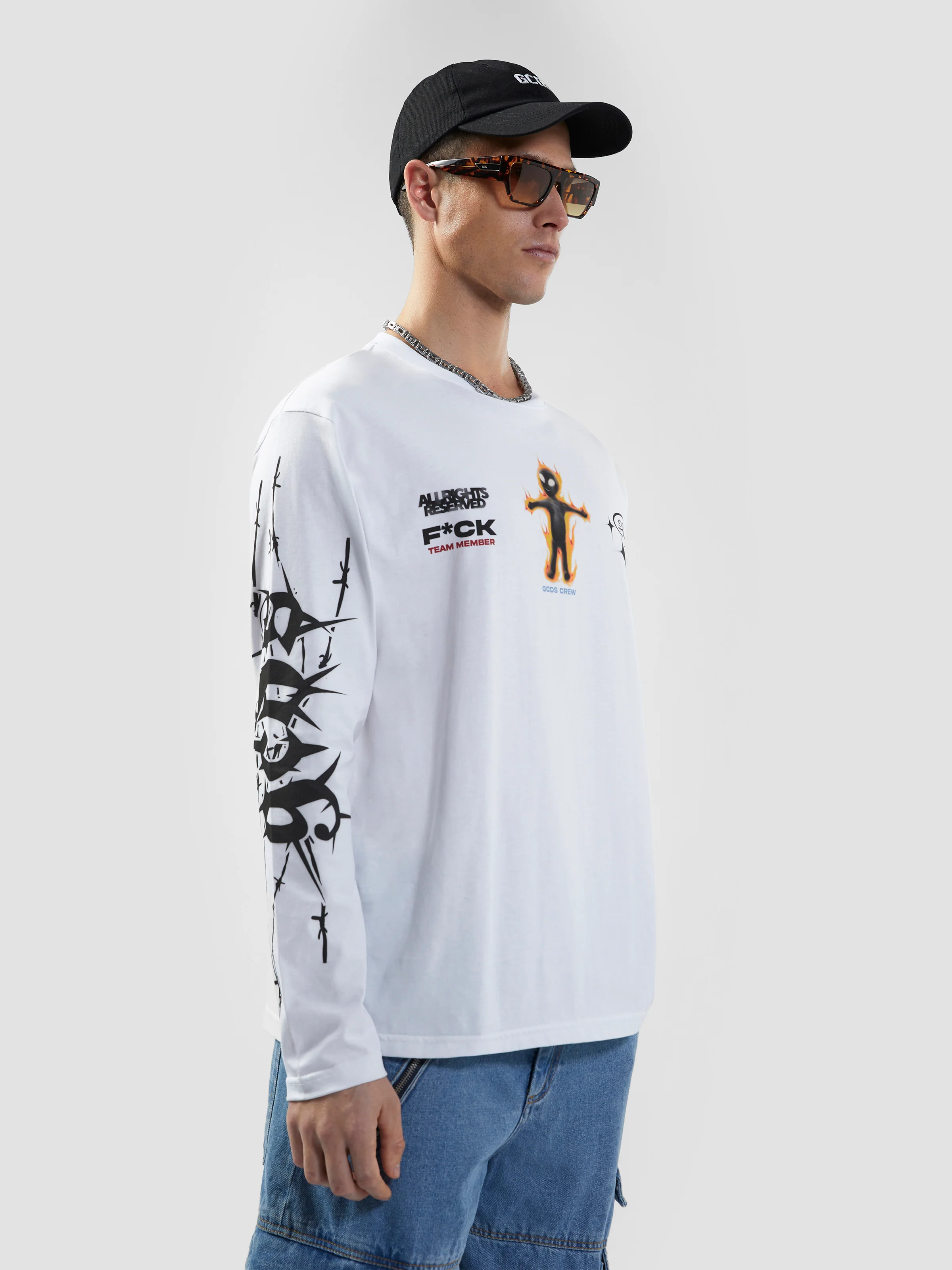Maglia a maniche lunghe con grafiche - Image 4