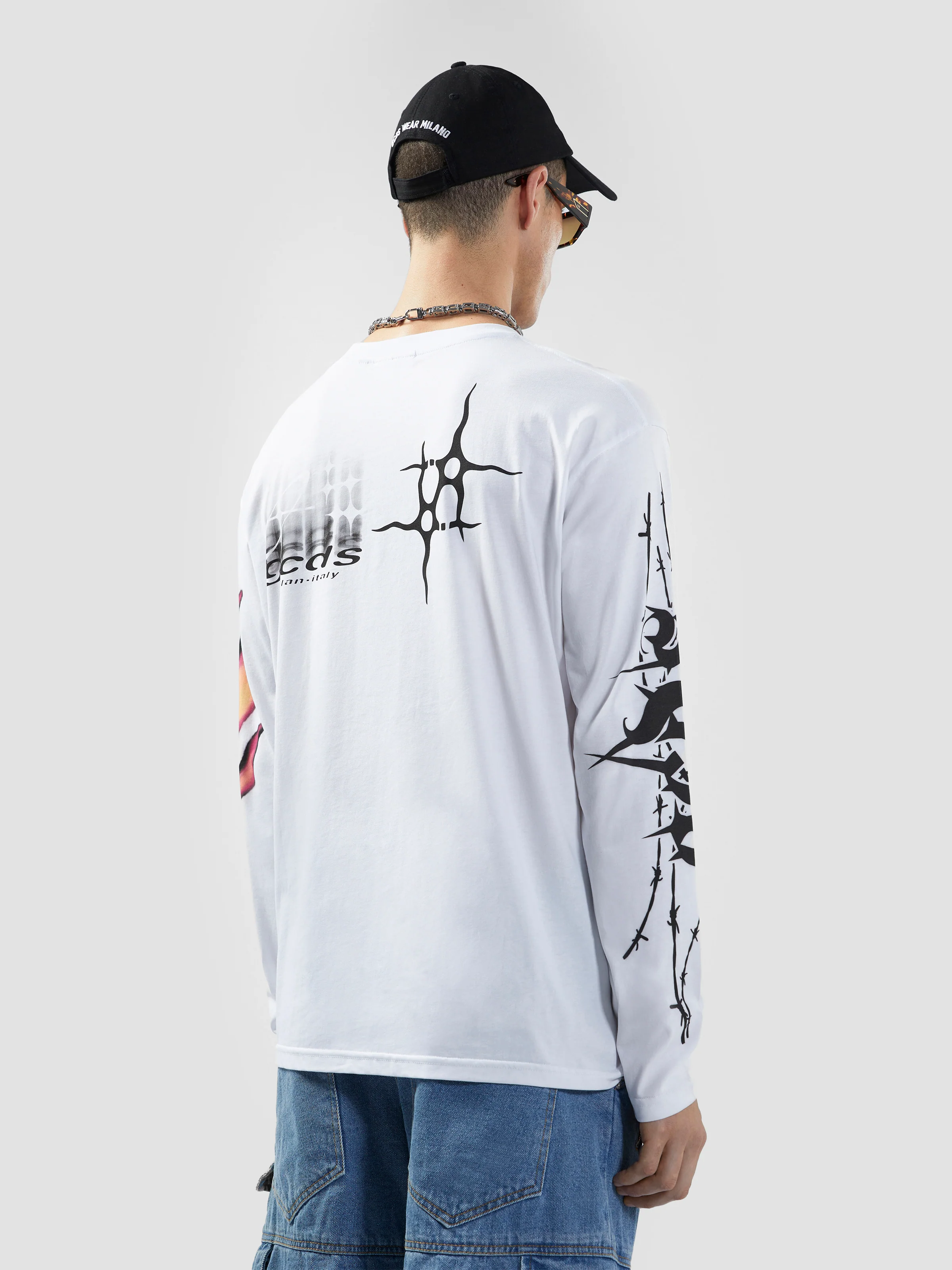 Maglia a maniche lunghe con grafiche - Image 5
