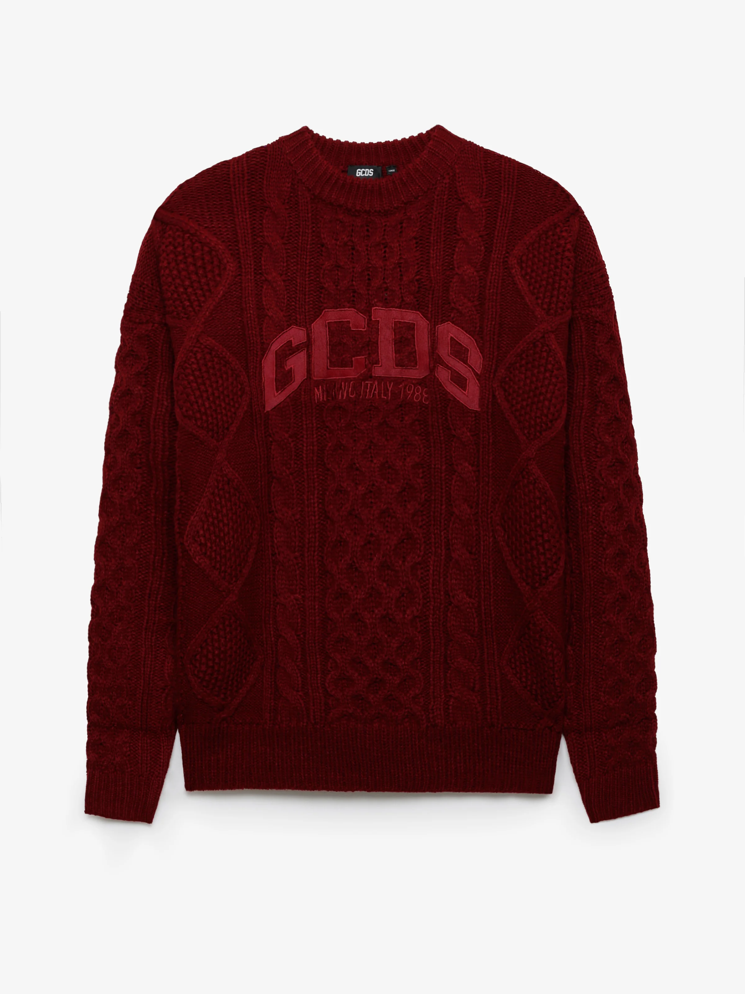 Maglione con Trecce Logo Lounge