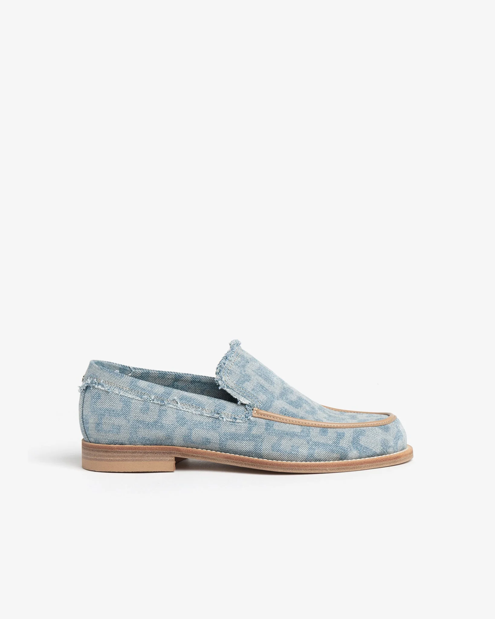 Mocassini In Denim GCDS Monogram