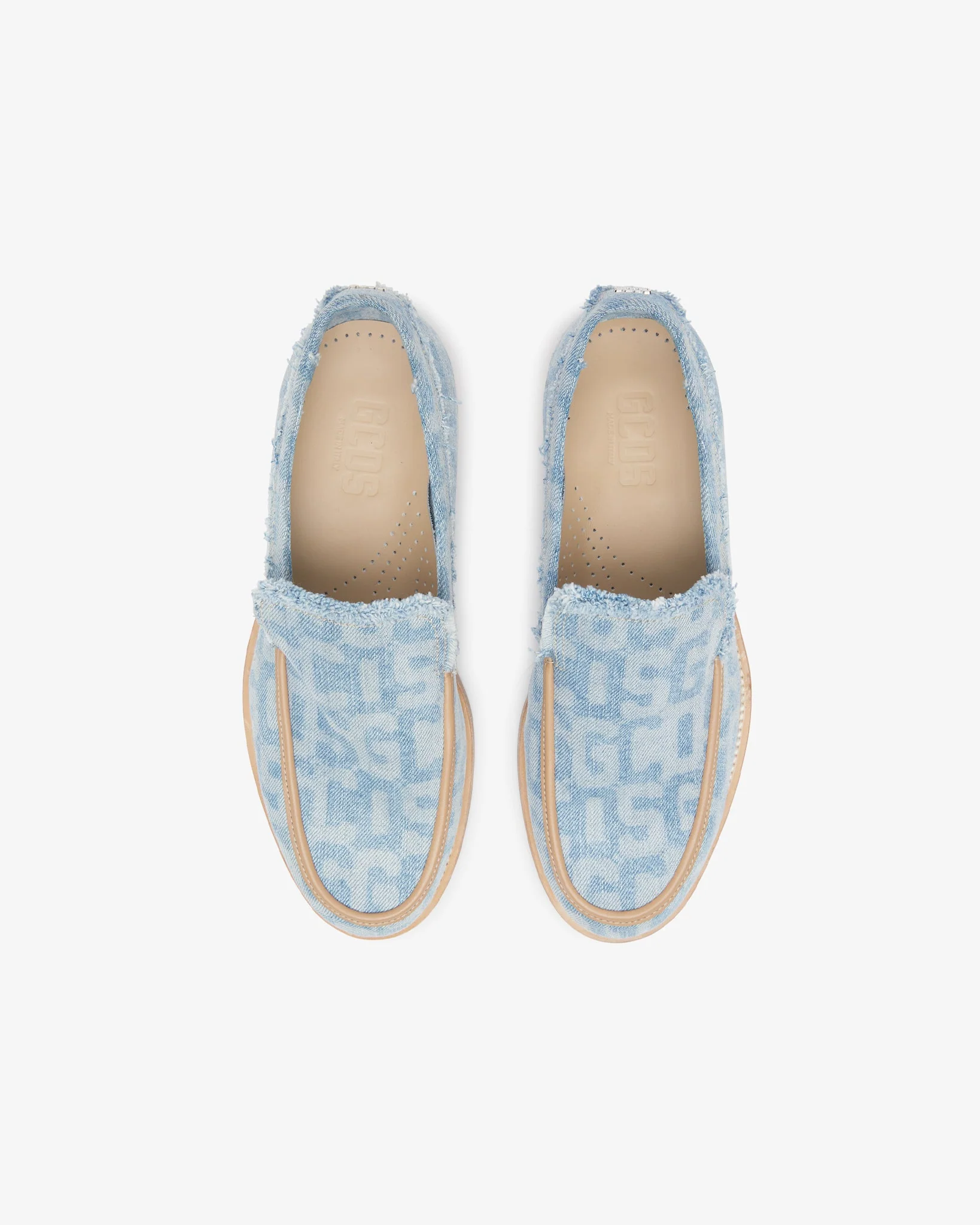 Mocassini In Denim GCDS Monogram - Image 2