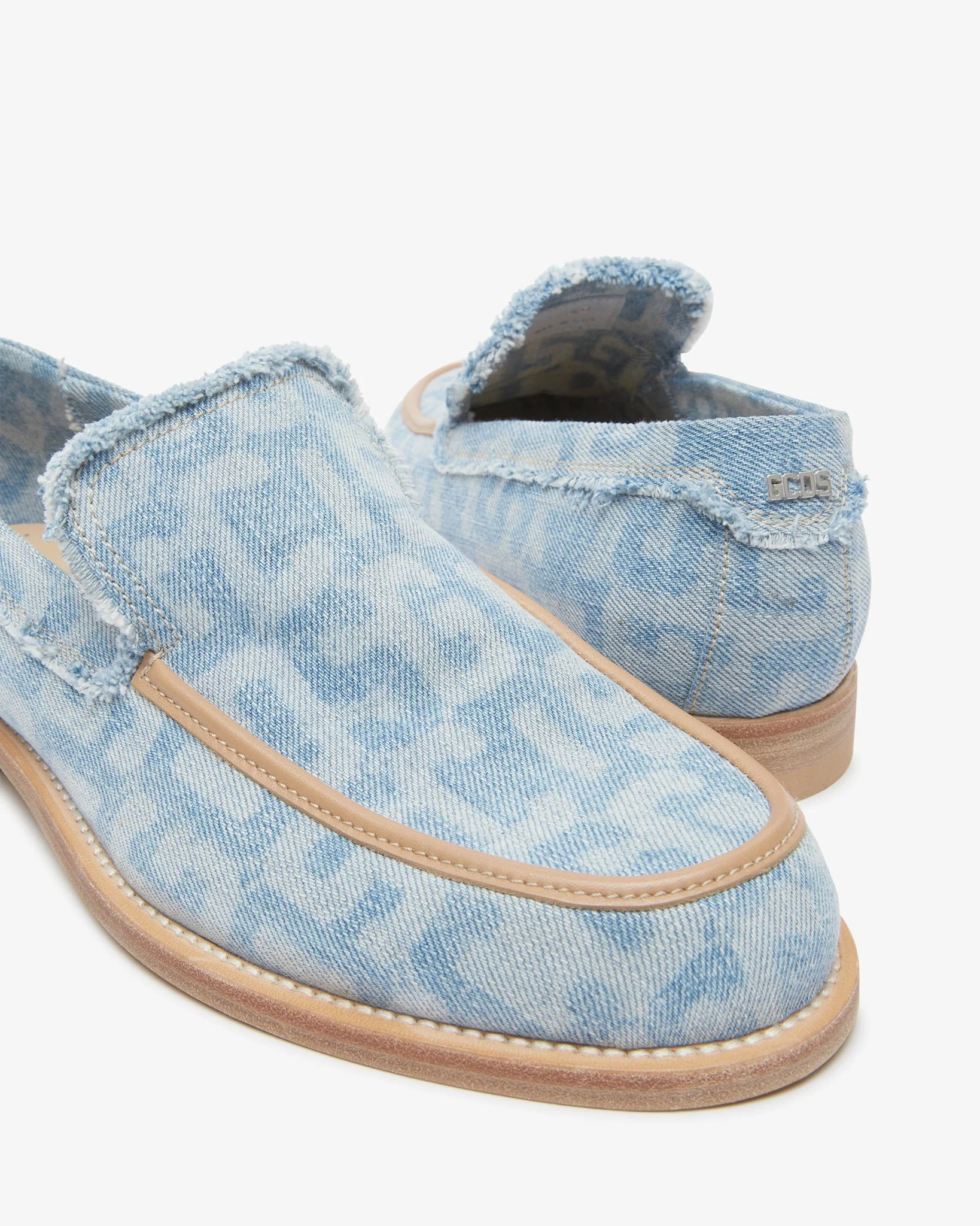 Mocassini In Denim GCDS Monogram - Image 3
