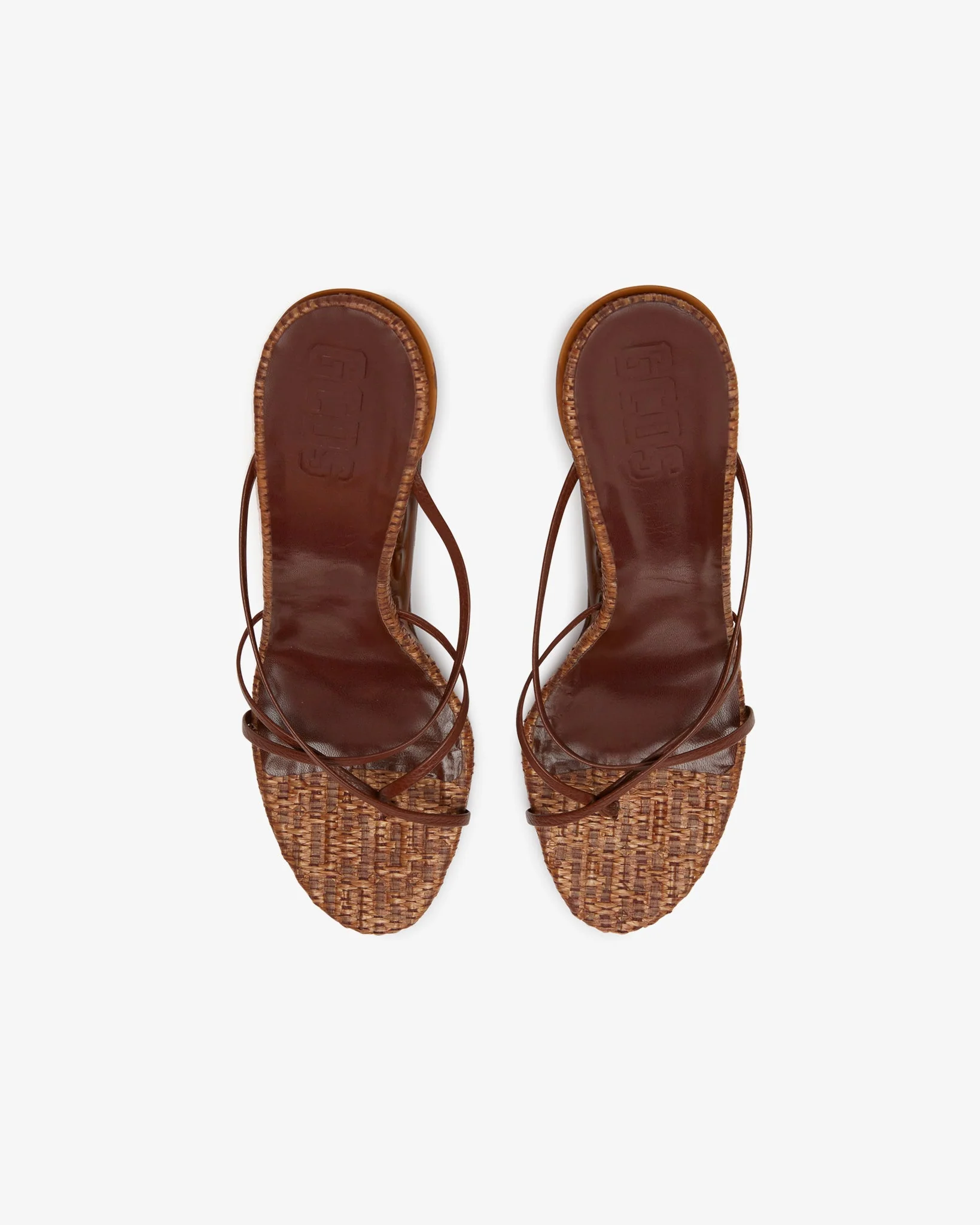 Sandali Morso Thong in Rafia - Image 3