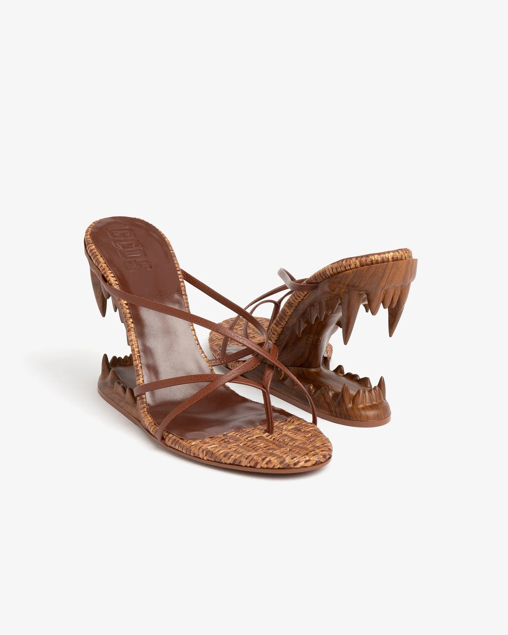 Sandali Morso Thong in Rafia - Image 4