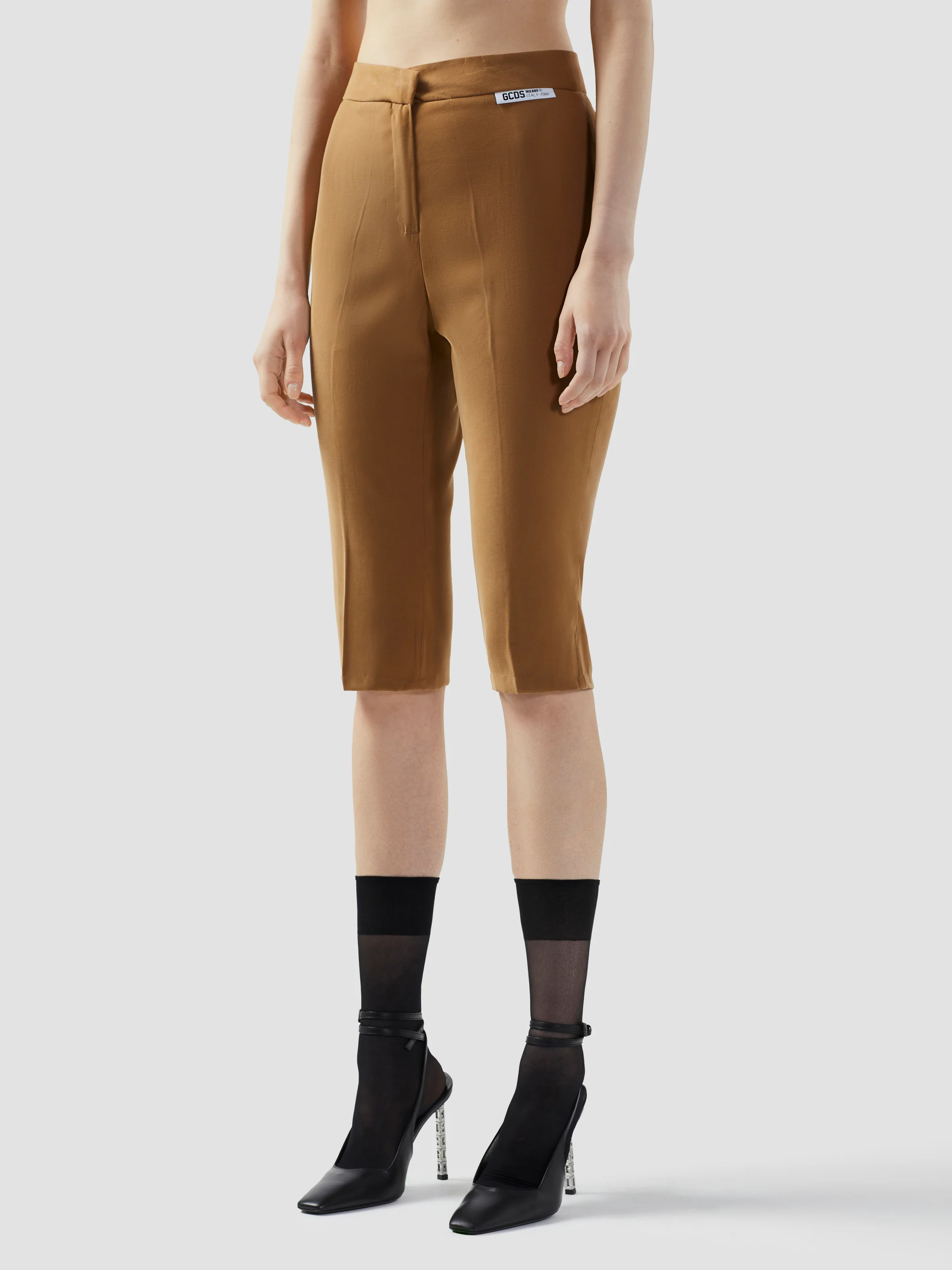 Pantaloni Capri sartoriali in cupro - Image 4