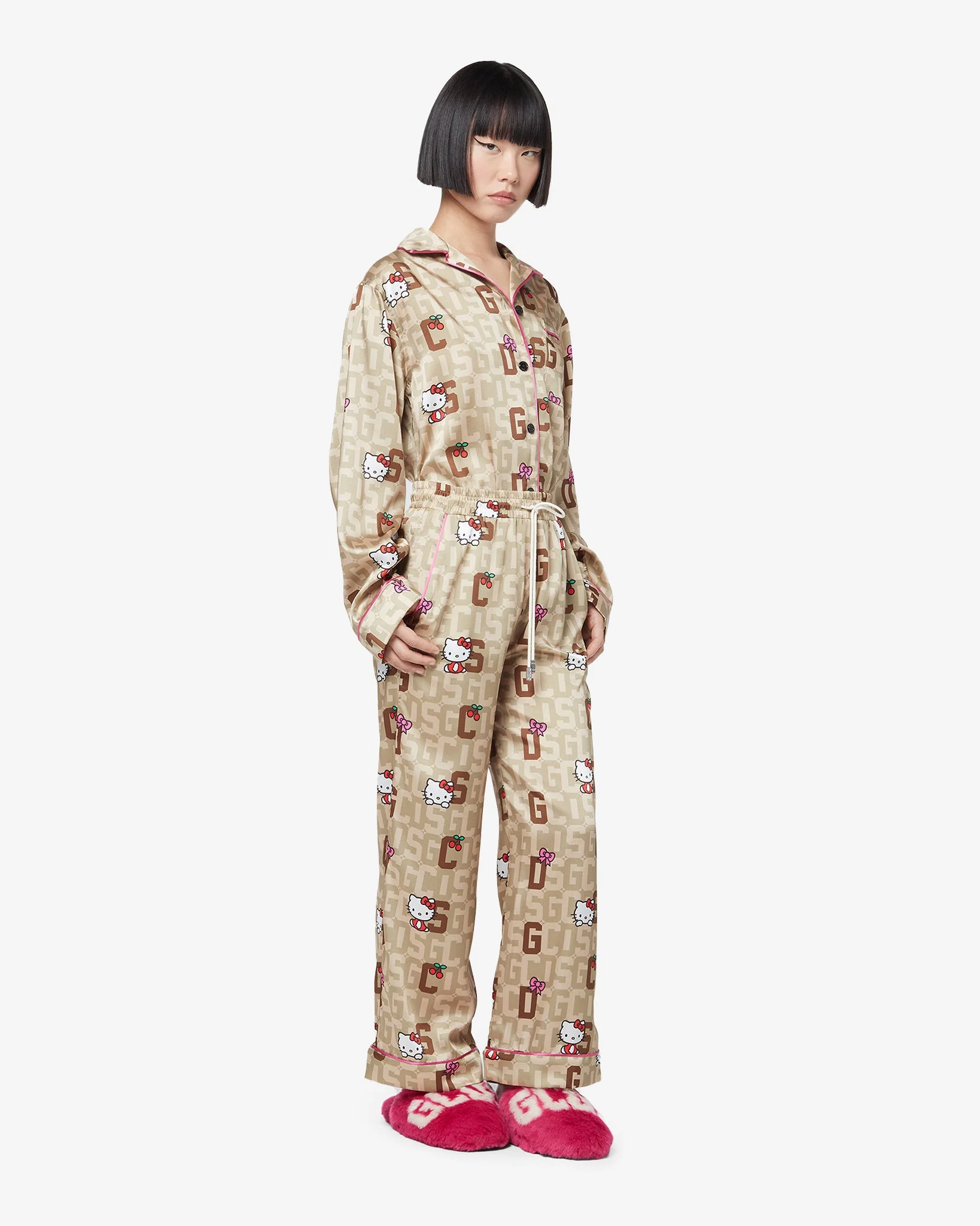Pantaloni del pigiama Hello Kitty monogram - Image 2
