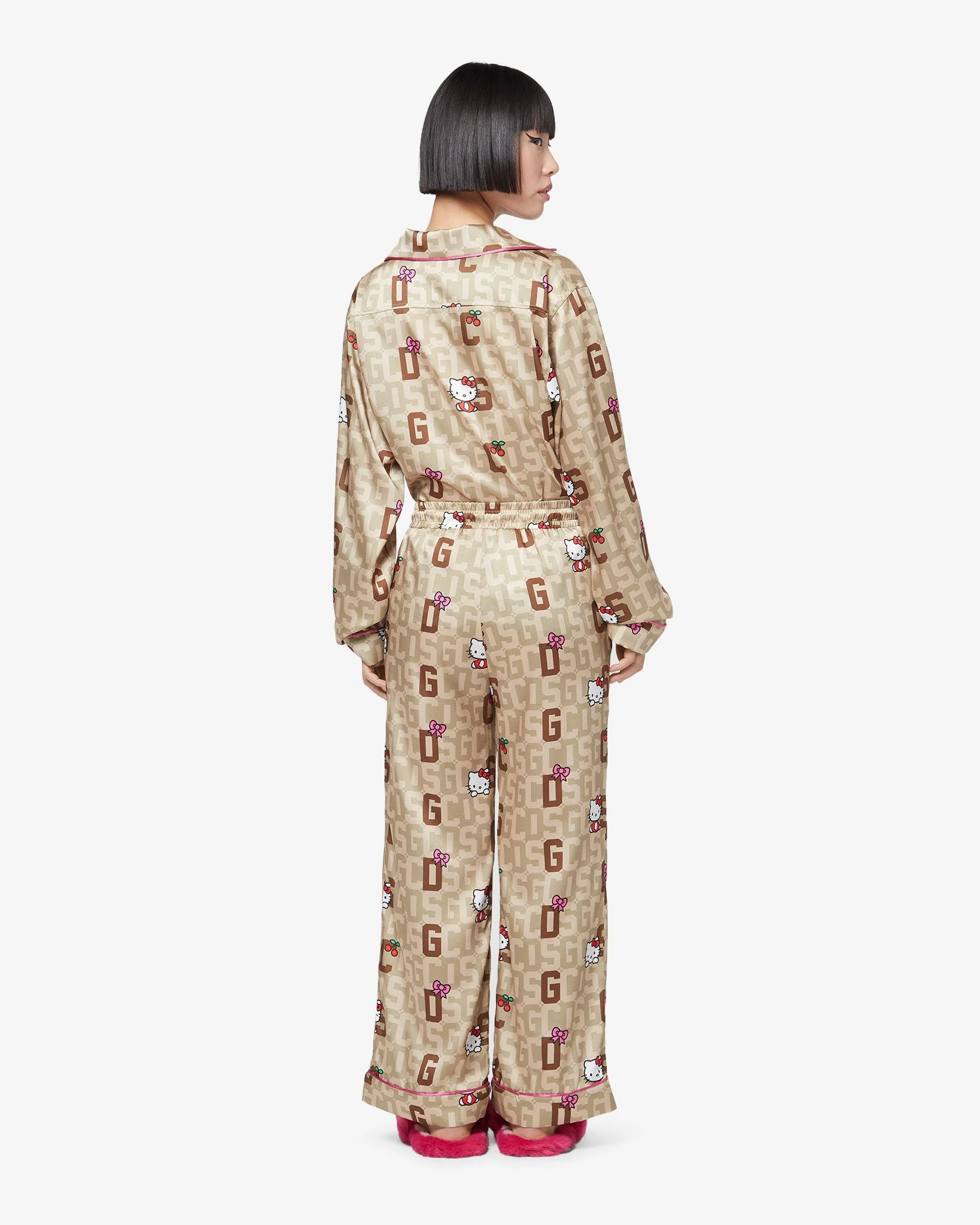 Pantaloni del pigiama Hello Kitty monogram - Image 3