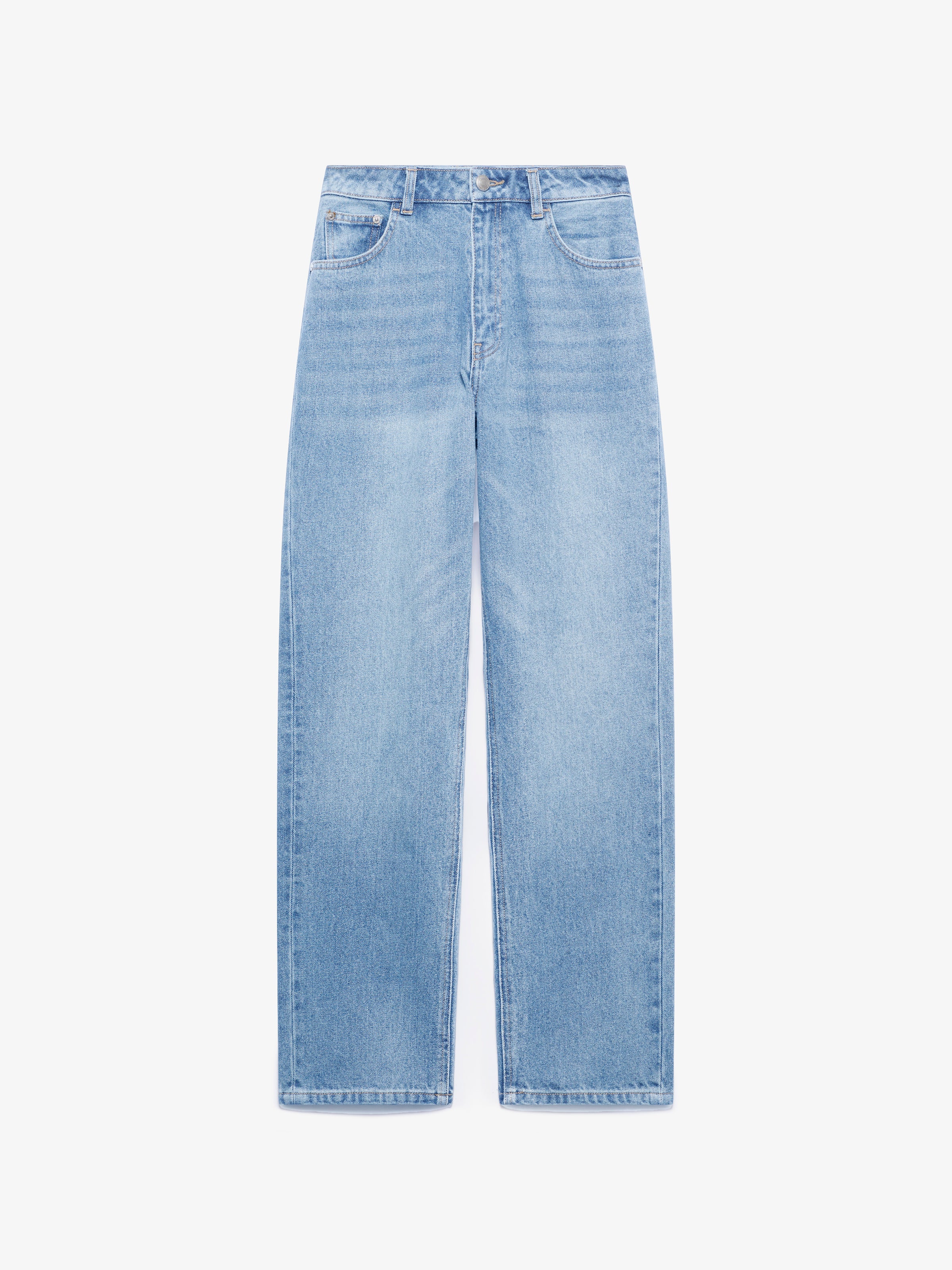 Pantaloni dritti in denim