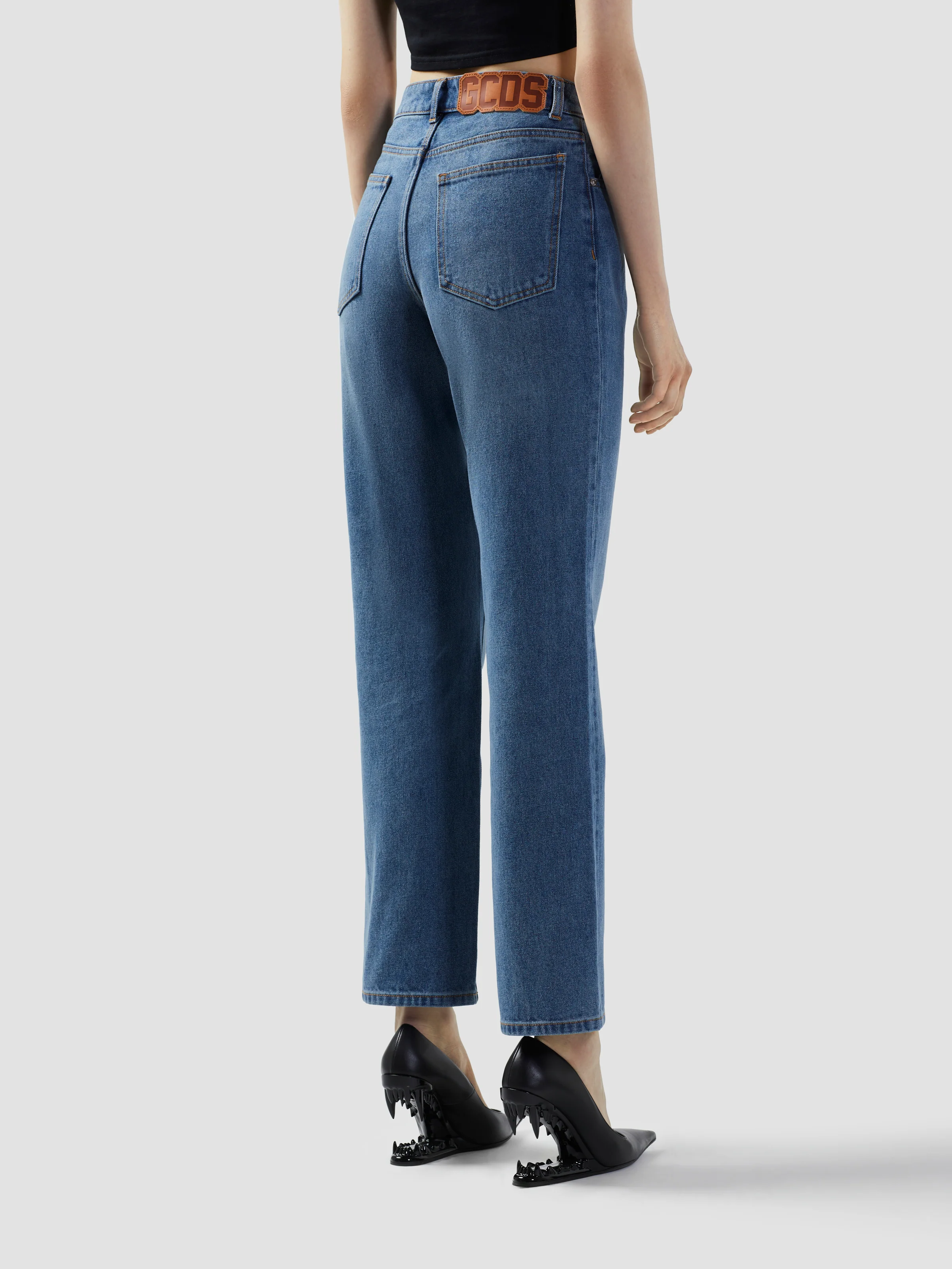 Pantaloni dritti in denim - Image 5