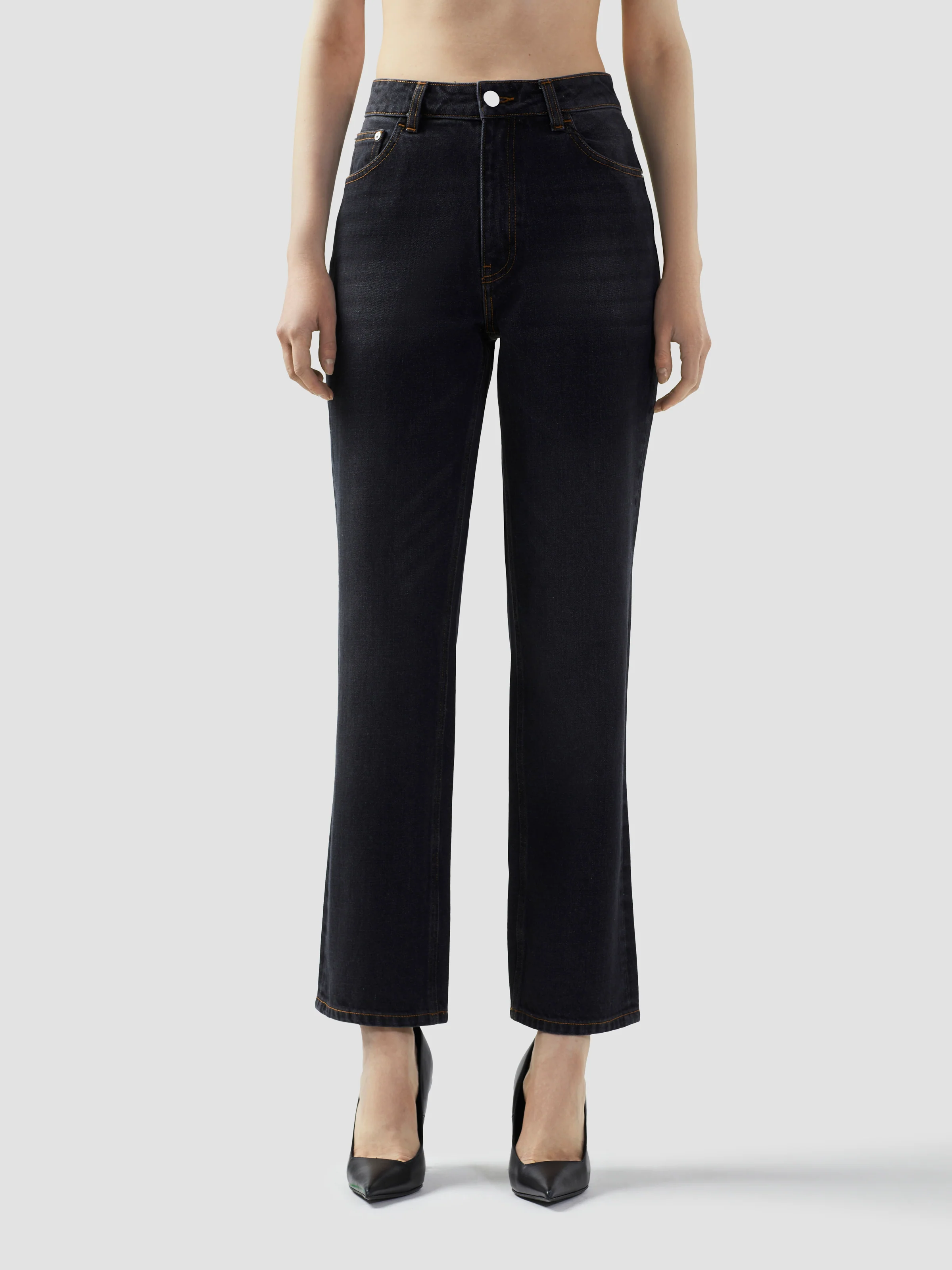 Pantaloni dritti in denim - Image 3