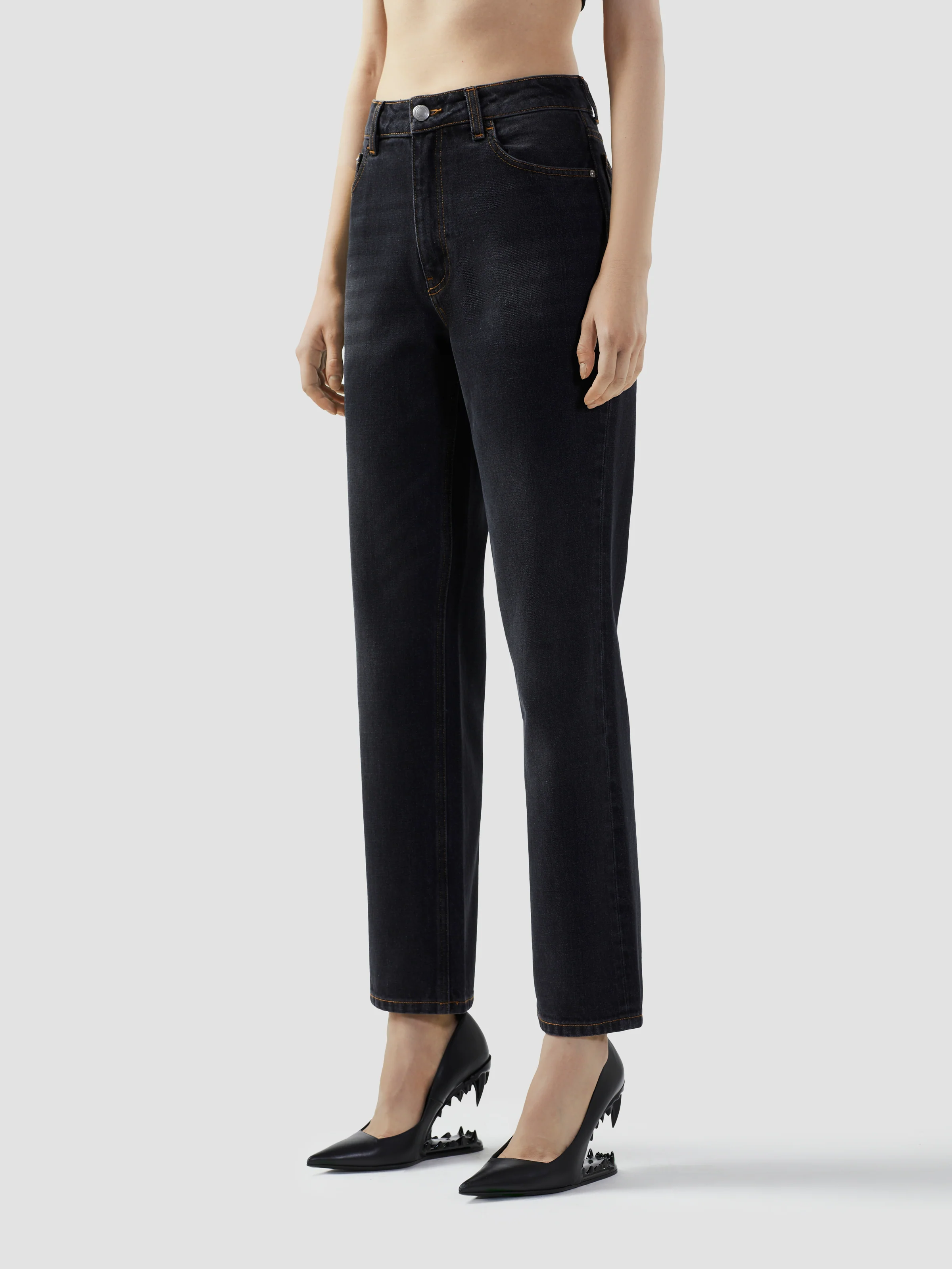 Pantaloni dritti in denim - Image 4