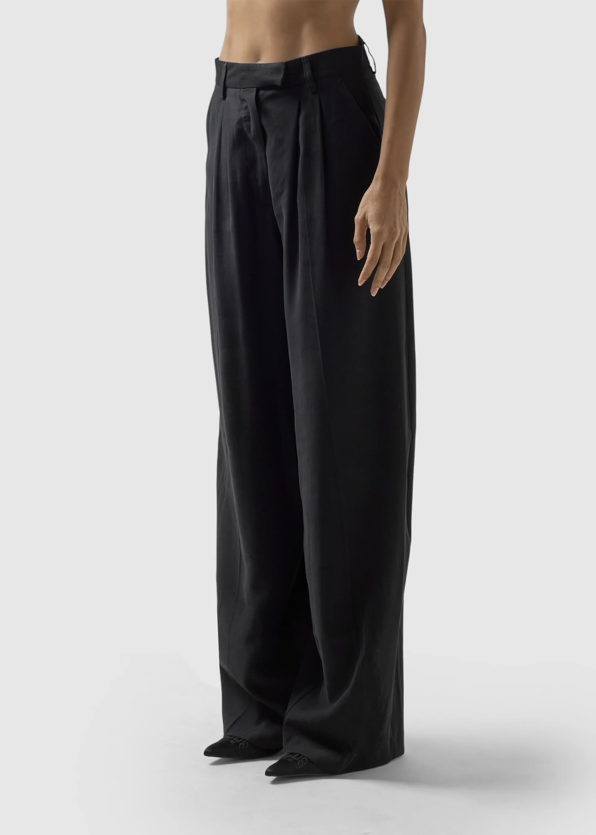 Pantaloni tailoring a gamba larga - Image 4