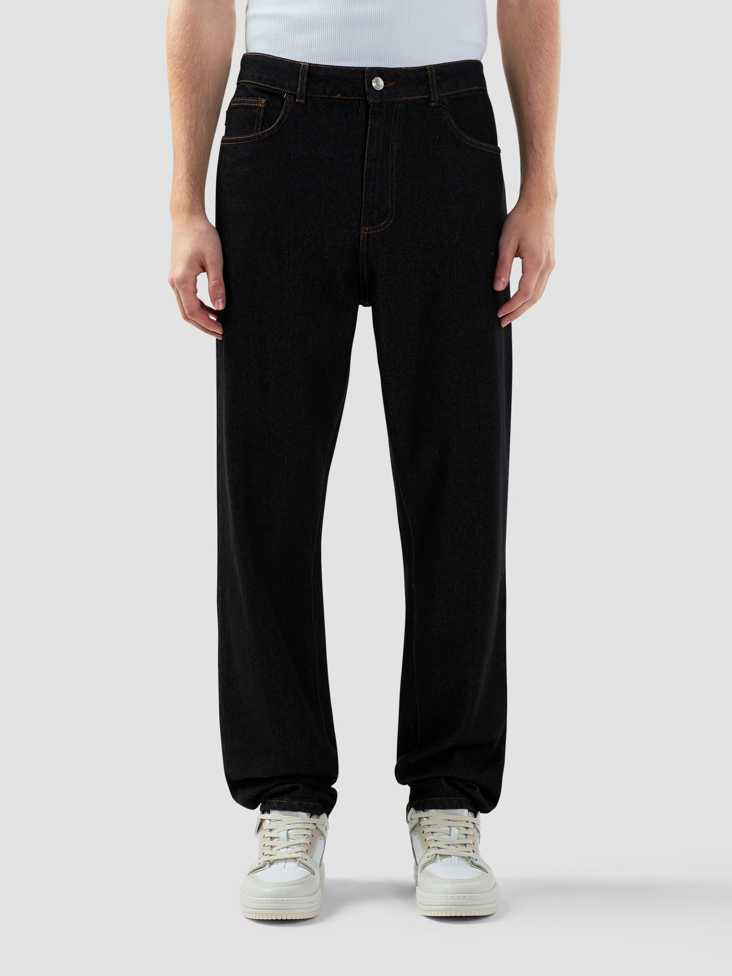 Pantaloni in denim regular fit - Image 5