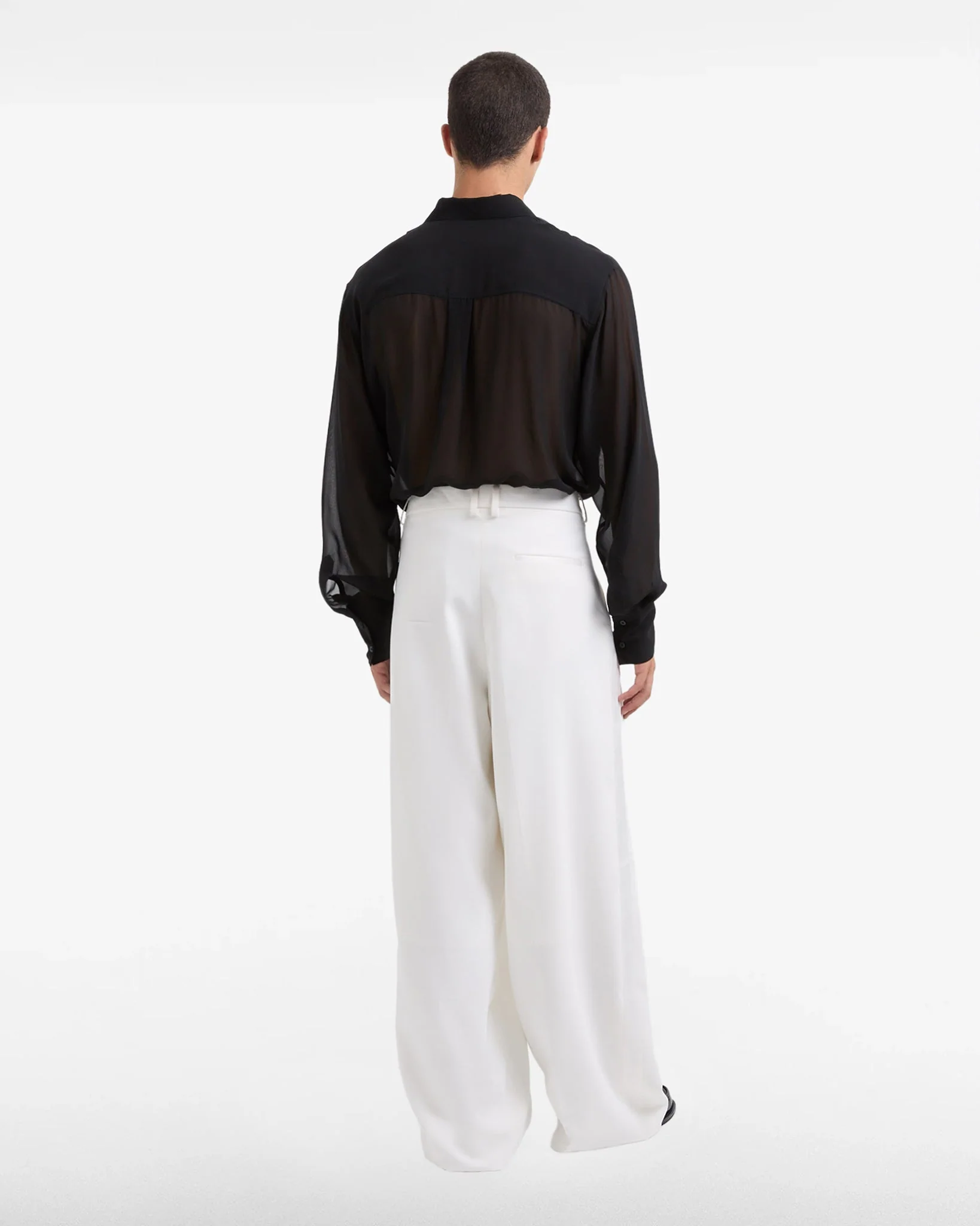 Pantaloni in satin - Image 4